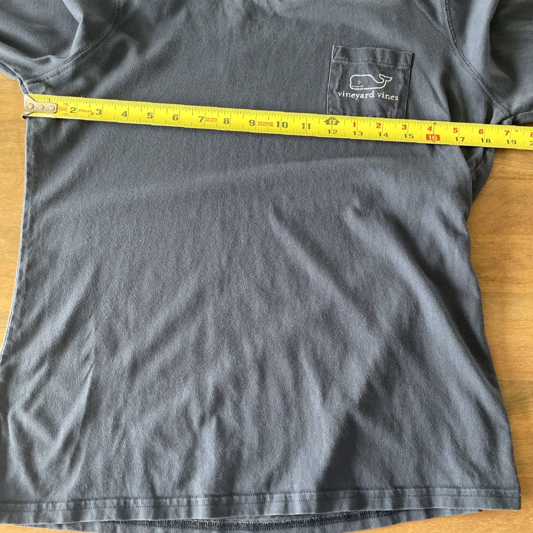 Vineyard Vines Vineyard Vines Shirt Womens S Long Sleeve Crew Neck Blue Lightweight Pocket Casual Size S / US 4 / IT 40 - 6 Thumbnail