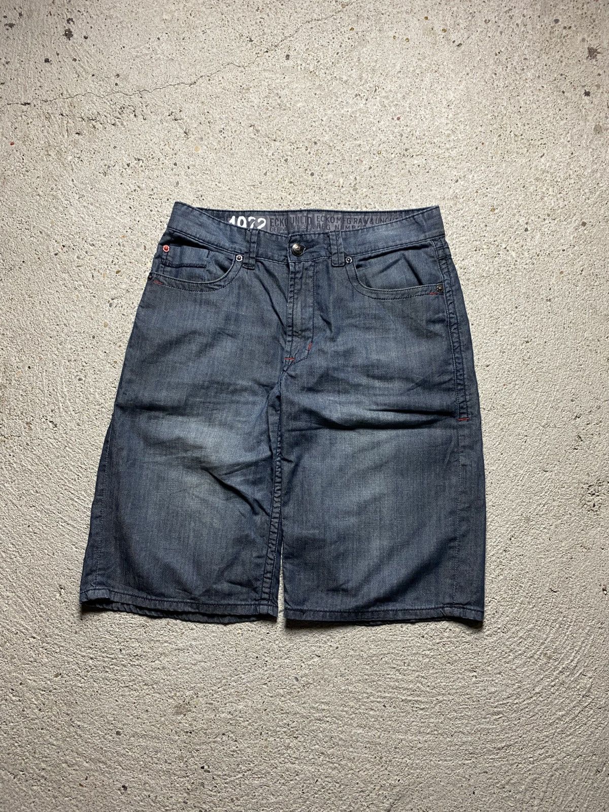 Ecko Unltd. × Southpole Ecko unlimited baggy jorts denim shorts oversized Size US 34 / EU 50 - 1 Thumbnail