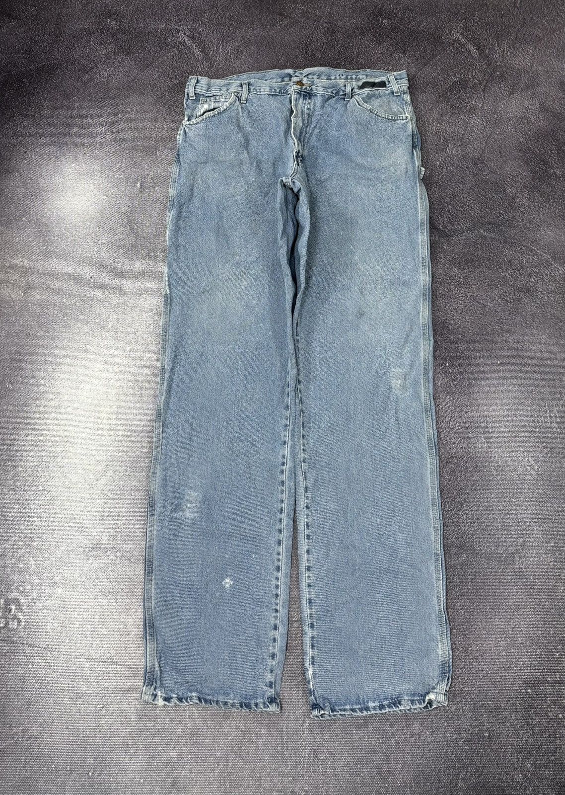 Dickies Vintage Dickies Y2K Relaxed Fit Hype Light Blue Denim Jeans Size US 38 / EU 54 - 2 Thumbnail