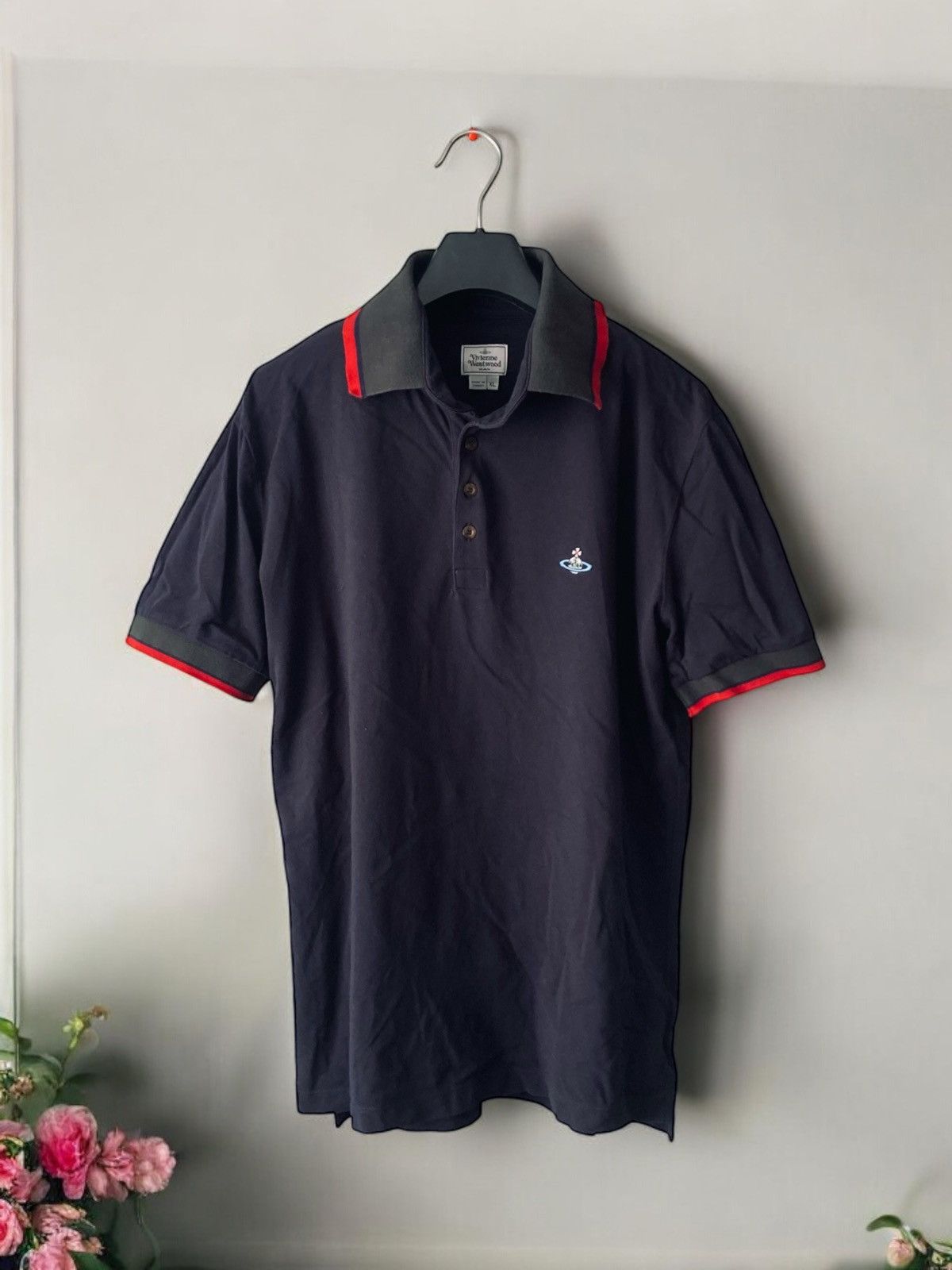 Vintage × Vivienne Westwood Vivienne Westwood polo tee t-shirt XL y2k luxury drip Size US XL / EU 56 / 4 - 1 Thumbnail