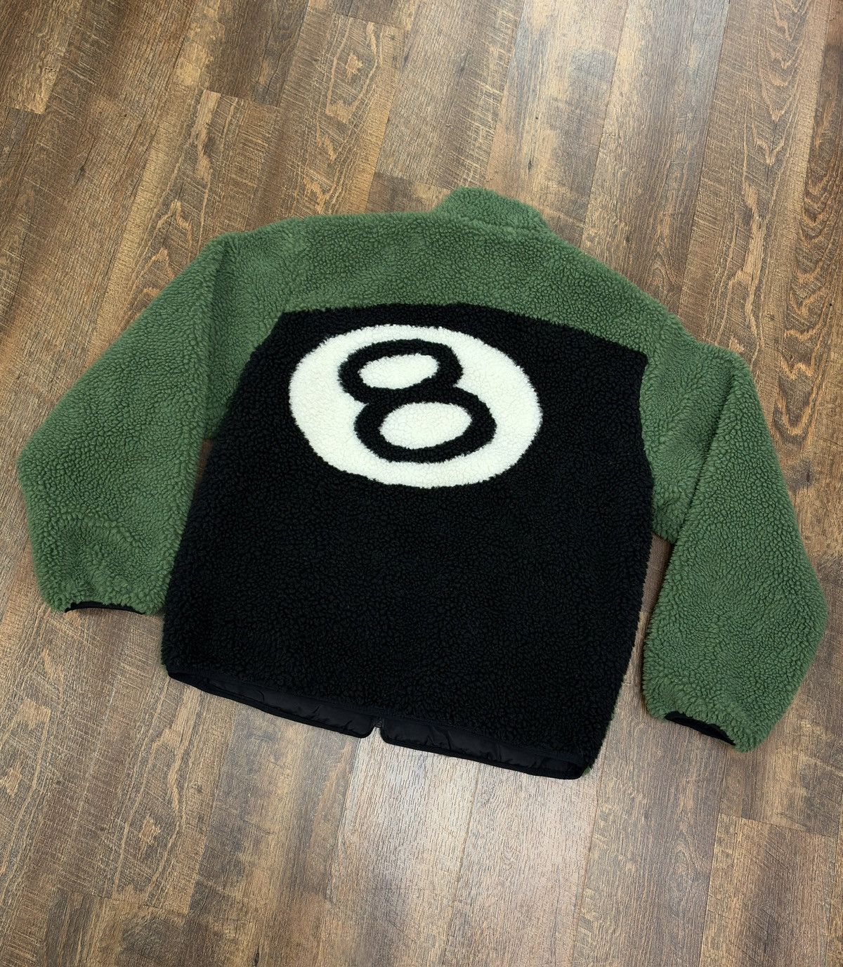Stussy Stussy 8 Ball Sherpa Reversible Jacket Size US L / EU 52-54 / 3 - 2 Thumbnail
