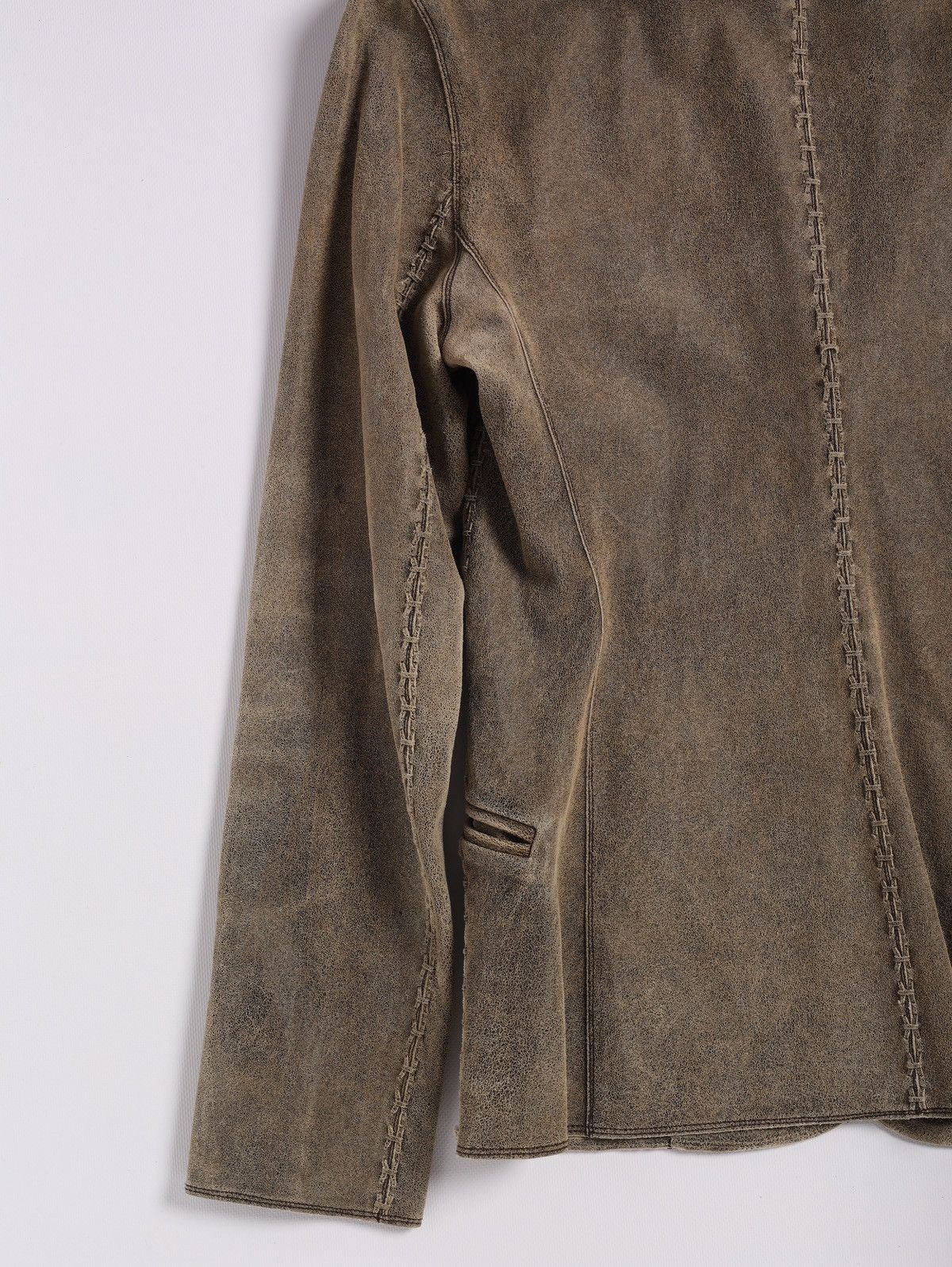 Other Rindi Leather Western Jacket Blazer Italy Fade Size M / US 6-8 / IT 42-44 - 10 Thumbnail
