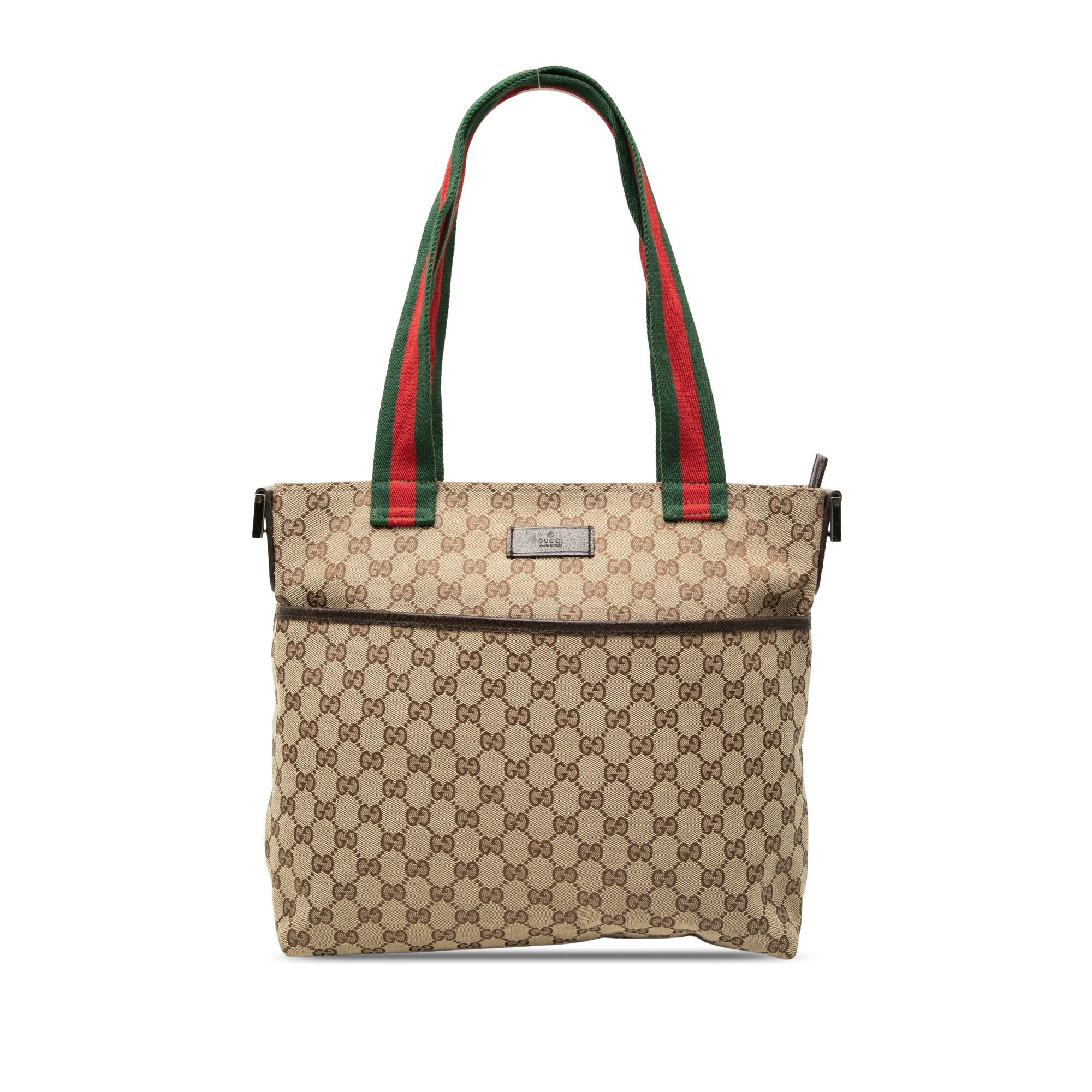 Gucci GG Canvas Web Satchel Size ONE SIZE - 1 Thumbnail