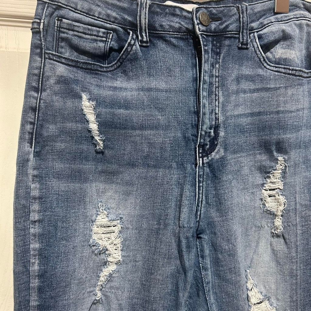 Kancan USA Kancan distressed skinny jeans #Distressed#chic #SkinnyJeans Size 28" / US 6 / IT 42 - 3 Thumbnail