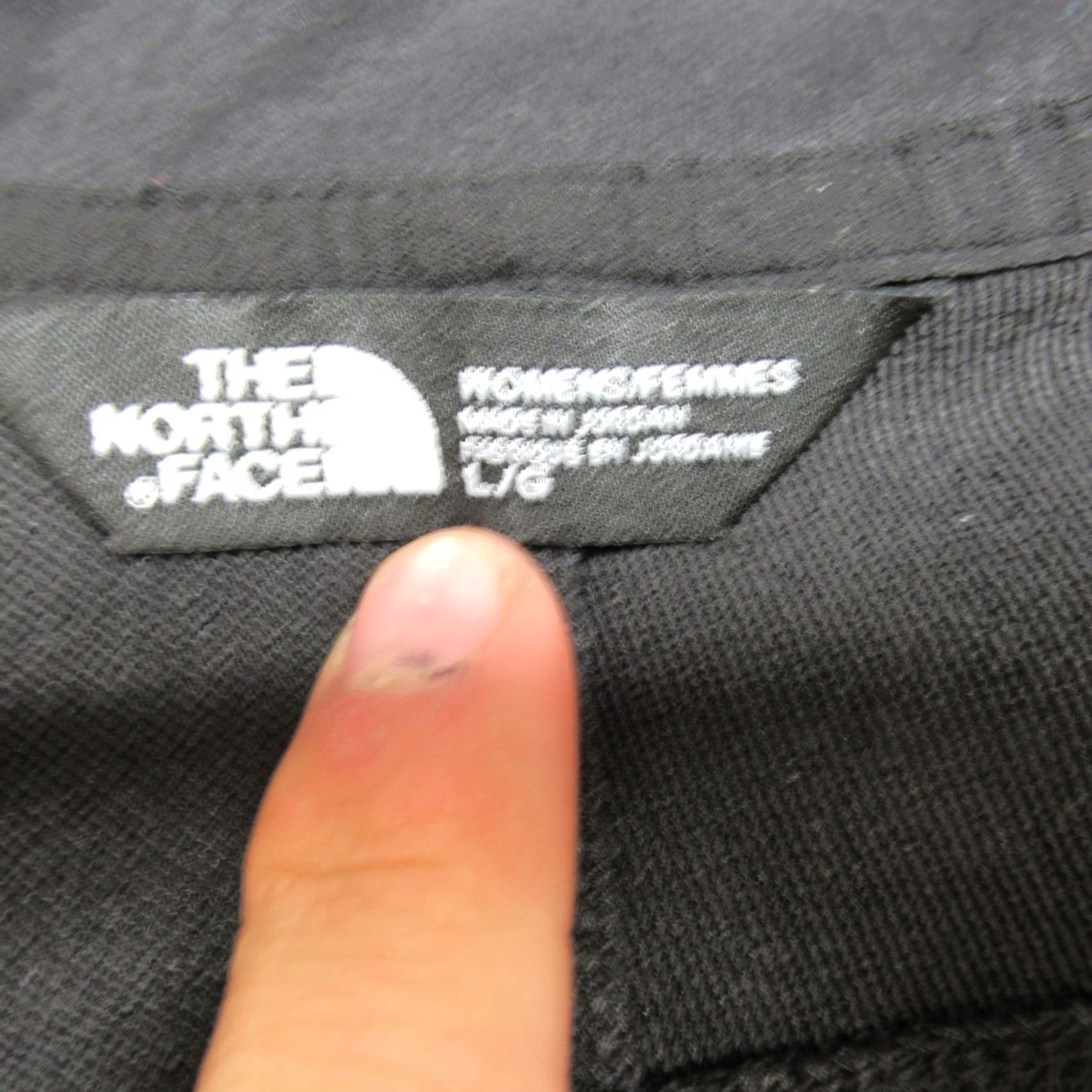 The North Face The North Face Jacket Womens Large Black Windwall Rain Wind Softshell Zip Memphis Size L / US 10 / IT 46 - 6 Thumbnail