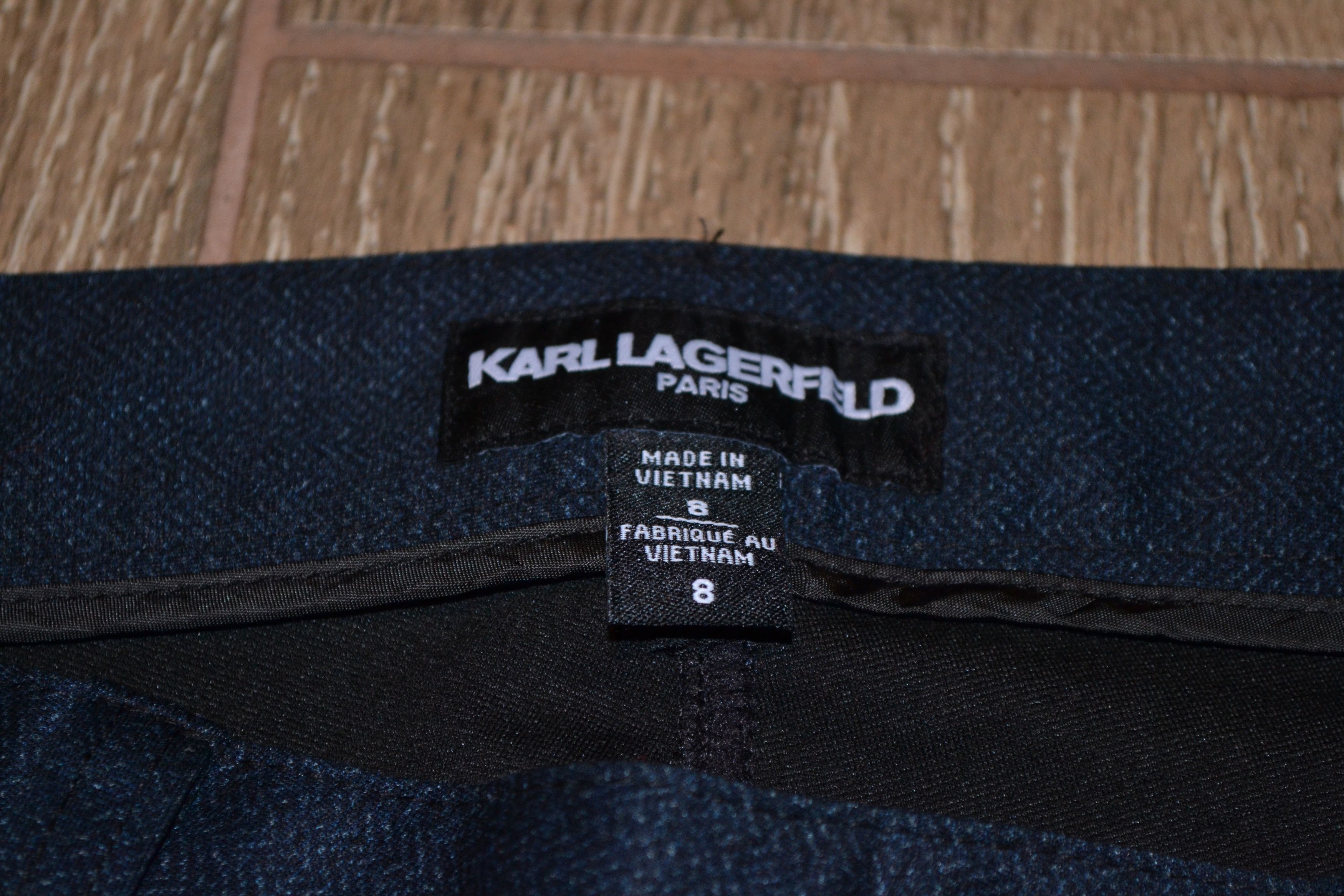 Karl Lagerfeld karl lagerfeld paris mens slim fit black trousers w31 Size US 31 - 6 Thumbnail
