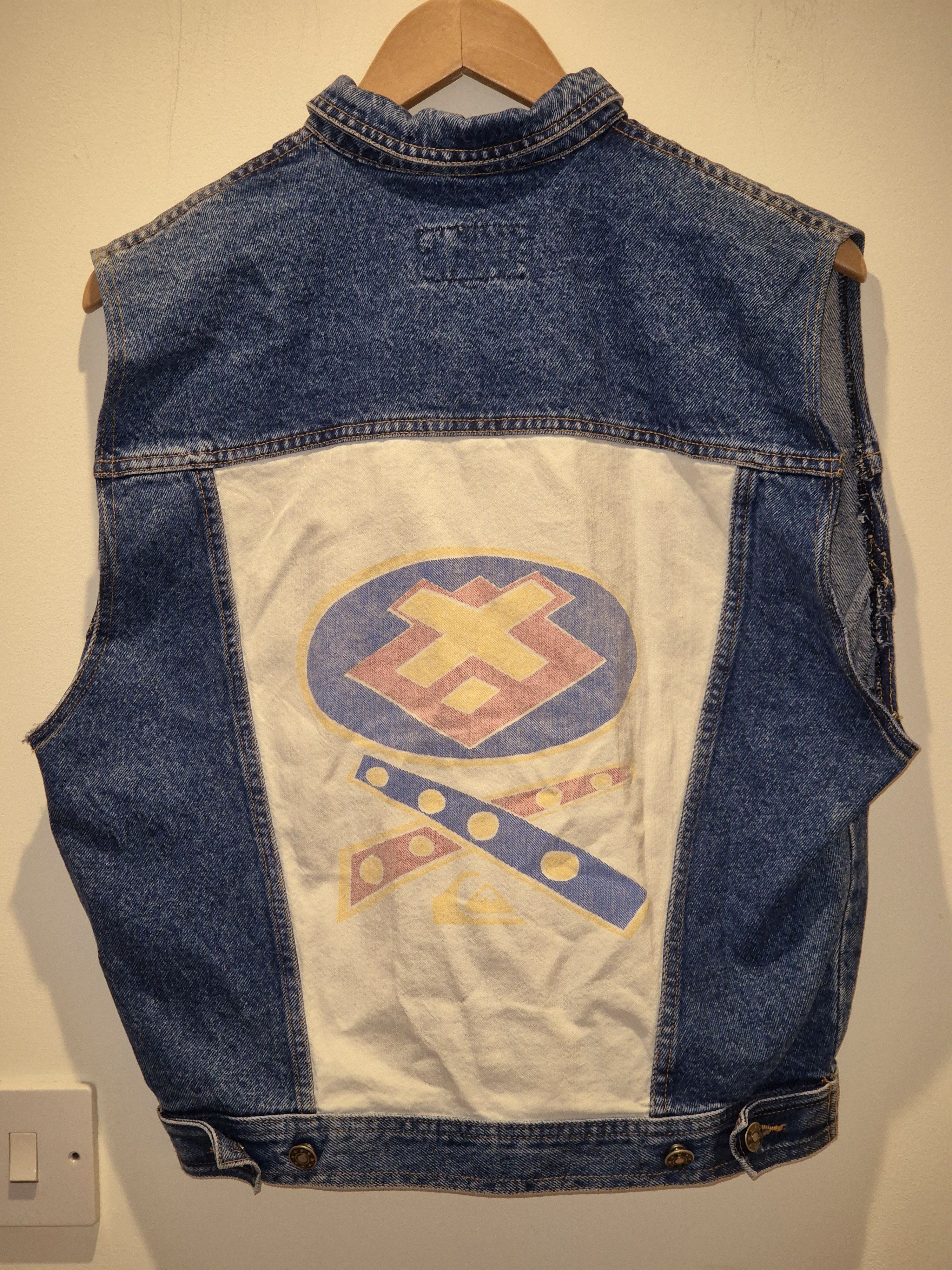 Quiksilver Quiksilver Used And Abused 1988 Denim Jacket Size US M / EU 48-50 / 2 - 2 Thumbnail