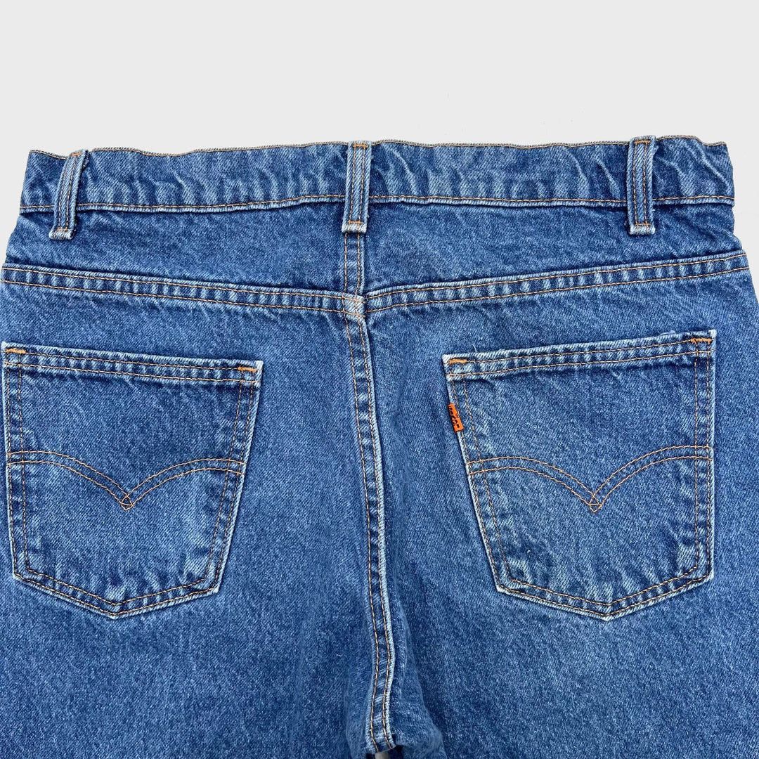 Levi's × Vintage Levi’s 1970’s 70s Vintage Orange Tab Boot Cut USA Denim Jean Size US 33 - 4 Thumbnail