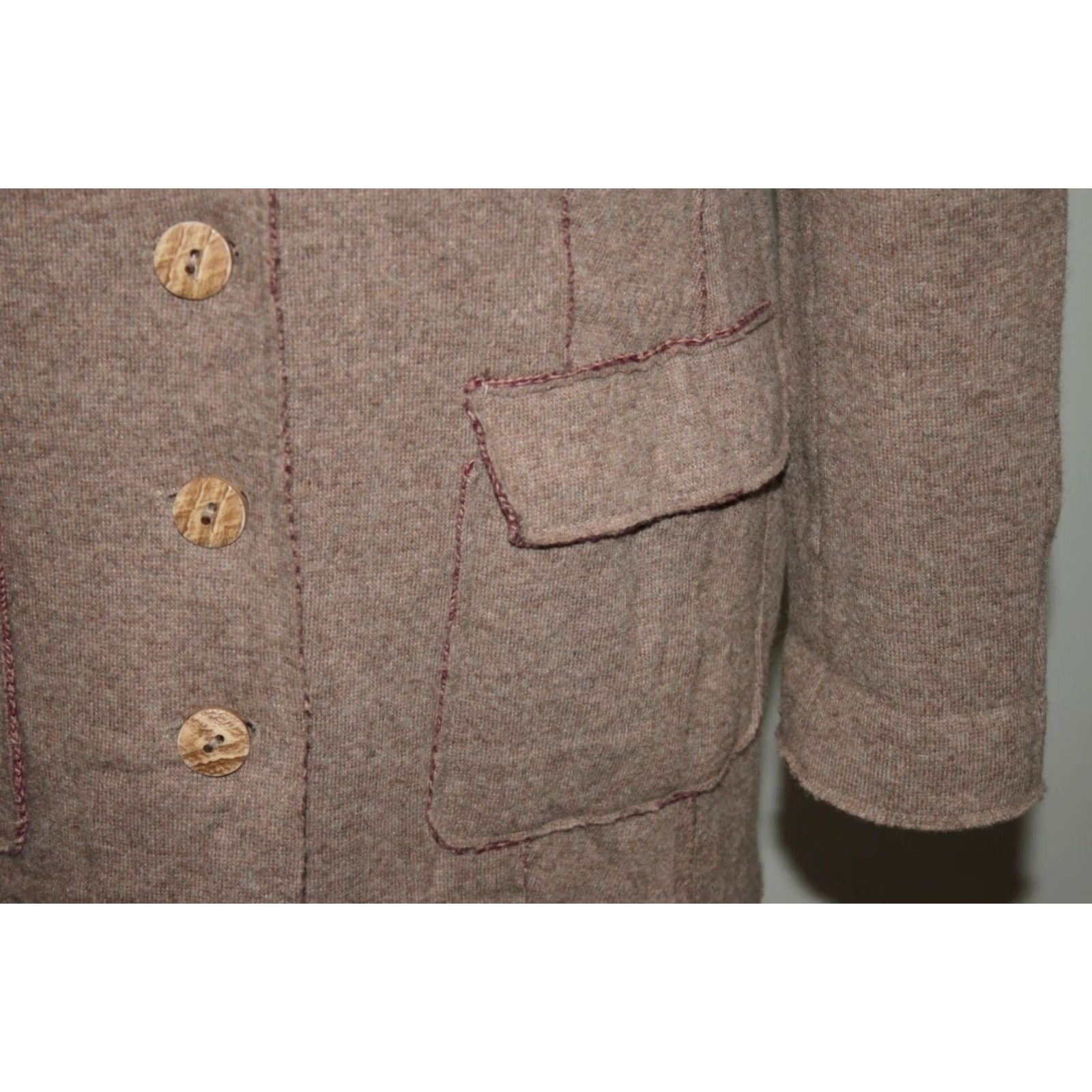 Vintage Hammerschmid coat wool womens Size 42 Size M / US 6-8 / IT 42-44 - 4 Thumbnail