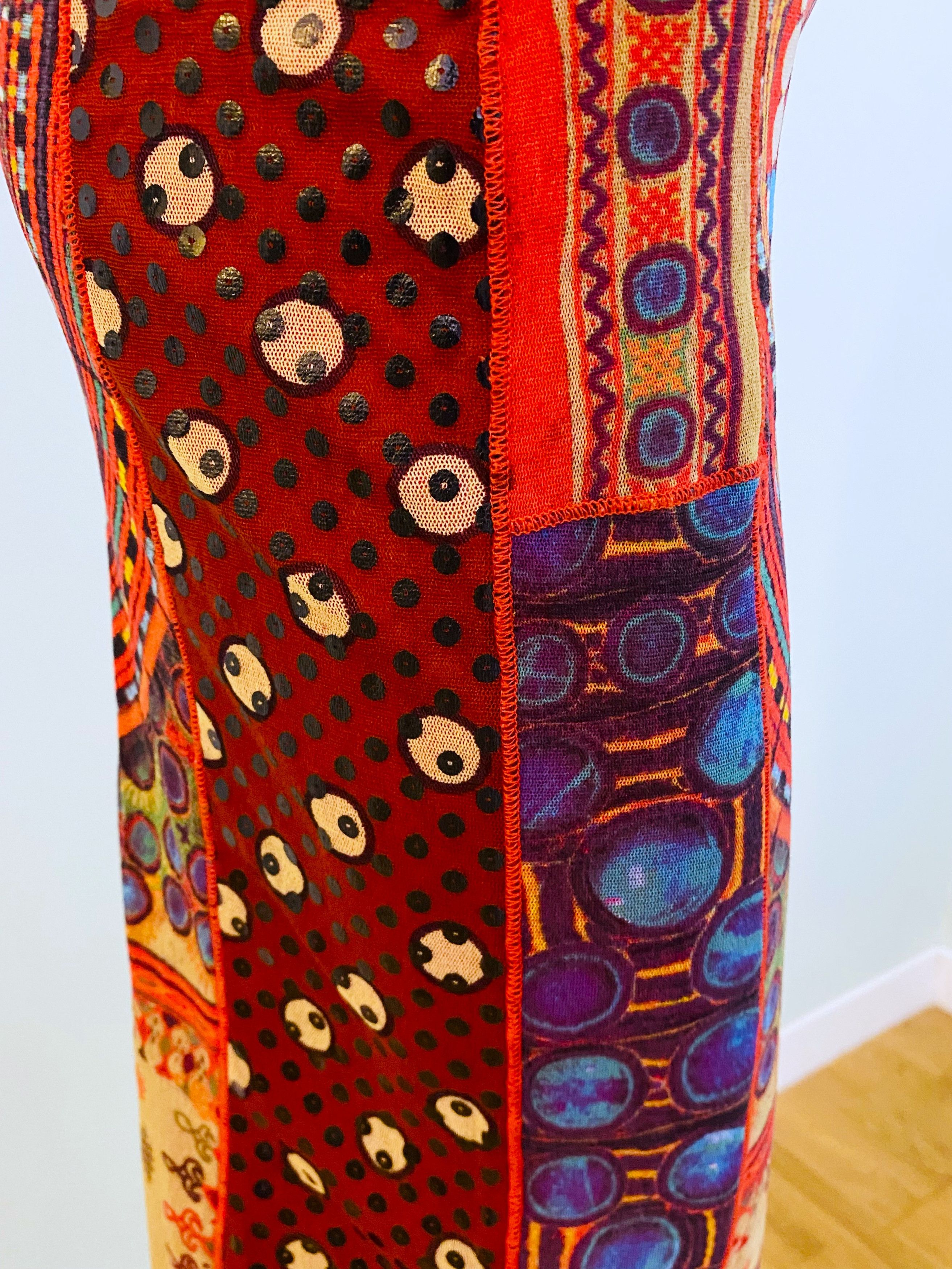 Jean Paul Gaultier Jean Paul Gaultier Backless FW 1995 Mesh Medium Maxi Dress Size M / US 6-8 / IT 42-44 - 14 Thumbnail