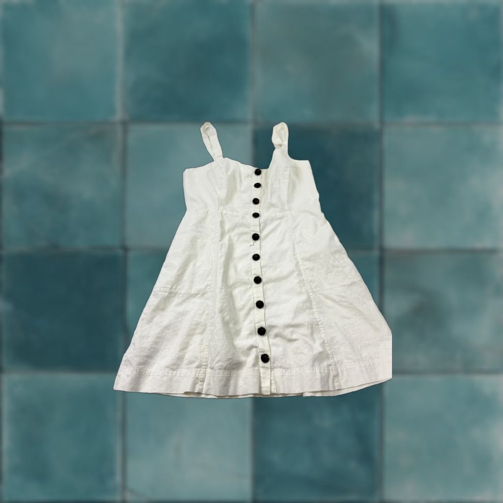 chinese dress ladies Madewell Maisie Mini Dress in 100% Linen Ochre Fresco 0 at Amazon Women's  Clothing store