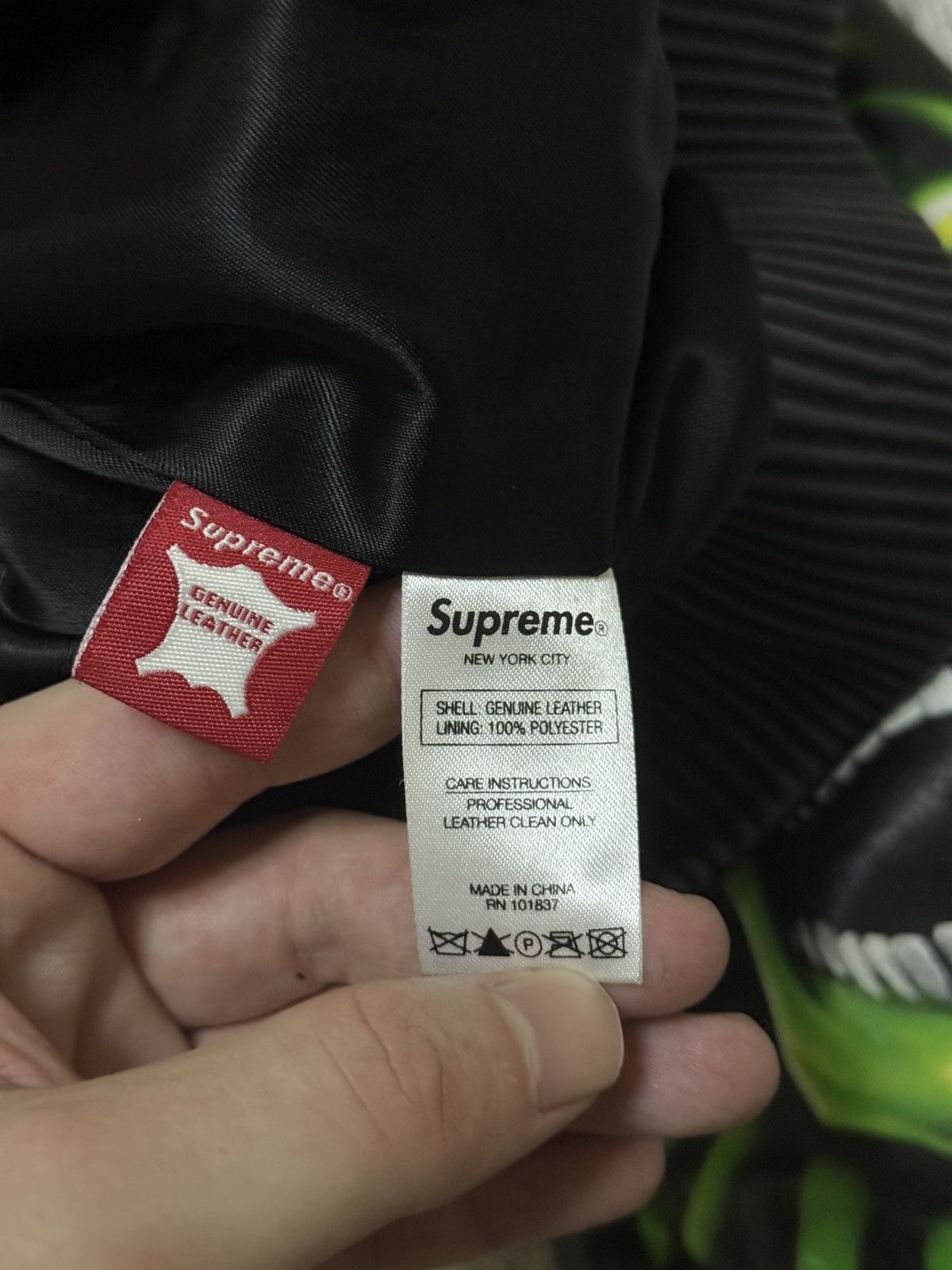 Supreme Supreme skull leather jacket XLarge size new Size US XL / EU 56 / 4 - 6 Thumbnail