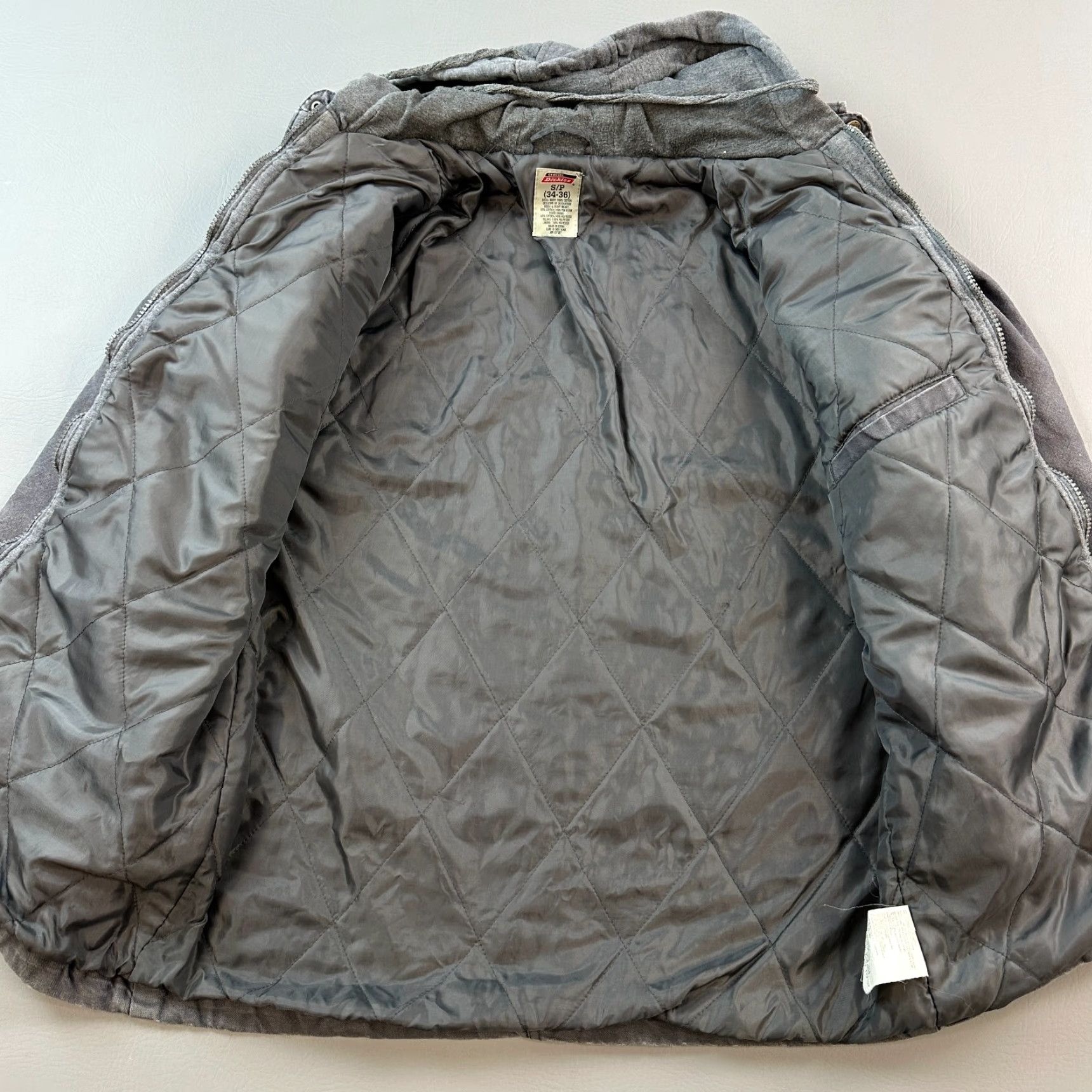 Dickies Dickies Jacket Mens Small Duck Canvas Quilt Lined Hooded Work Wear Distressed Jacket Mens Small Duck Canvas Quilt Lined Hooded Work Wear Distressed Size US S / EU 44-46 / 1 - 6 Thumbnail