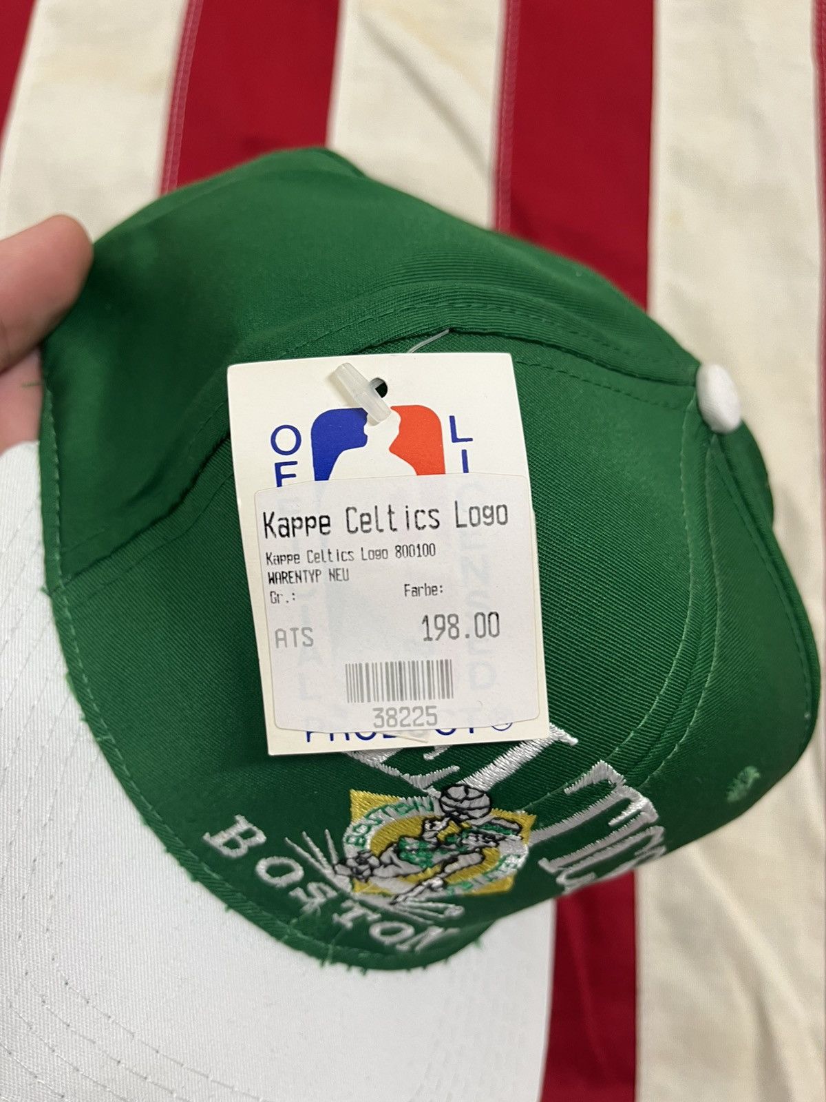 NBA Vintage Boston Celtics Snapback Cap Size ONE SIZE - 5 Thumbnail