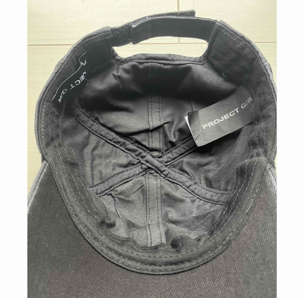 PROJECT G/R Project G/R Metalic Logo Cap Black hat Size ONE SIZE - 3 Thumbnail