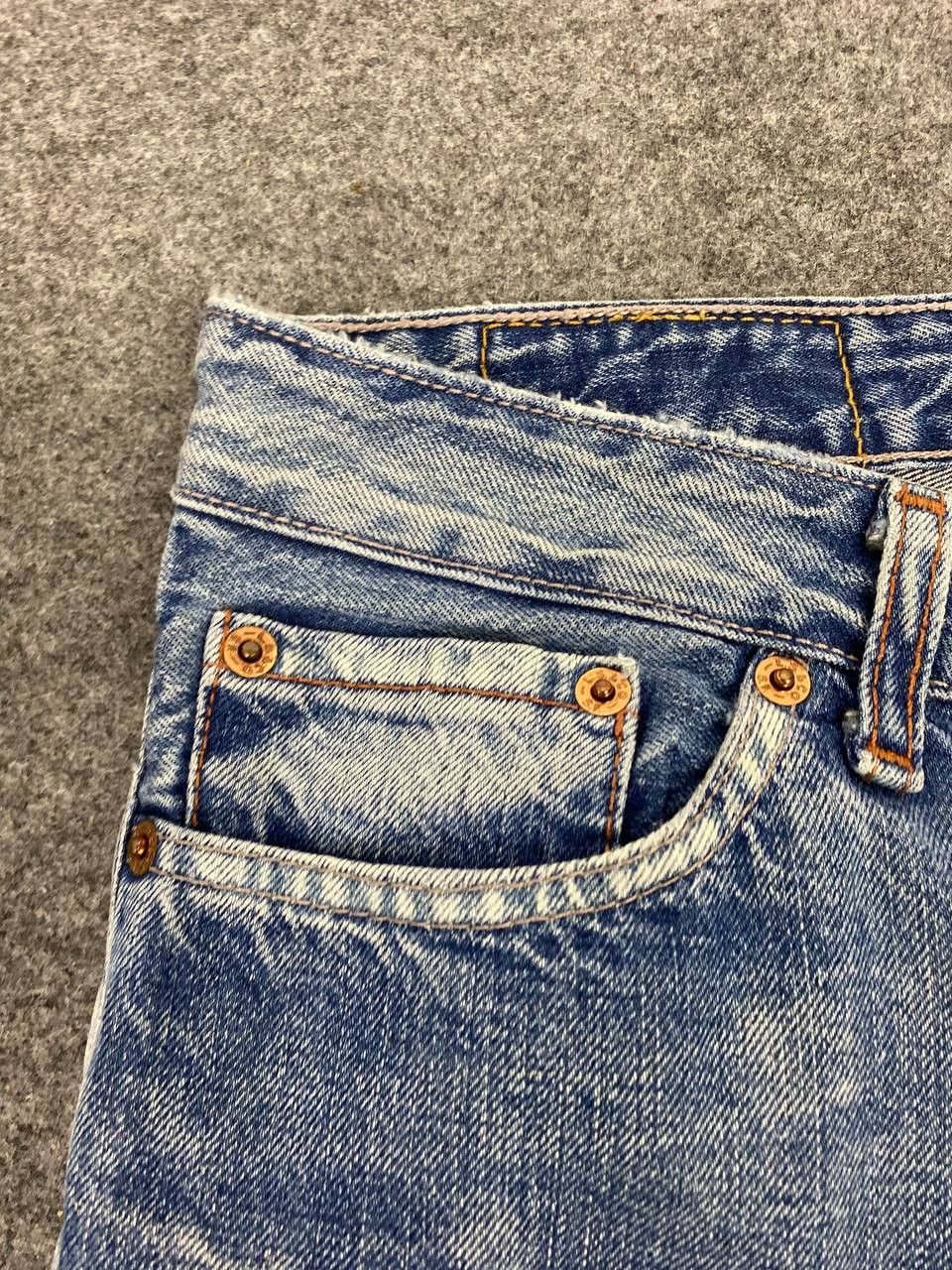 Levi's vintage levis 545 low bootcut denim nice design Size 32" / US 10 / IT 46 - 8 Thumbnail