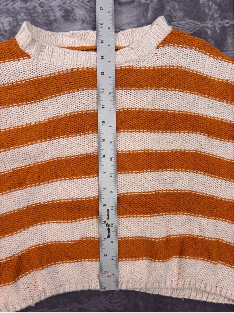 Billabong Women's Billabong Striped Sweater Size S Orange Beige Size XS / US 0-2 / IT 36-38 - 4 Thumbnail
