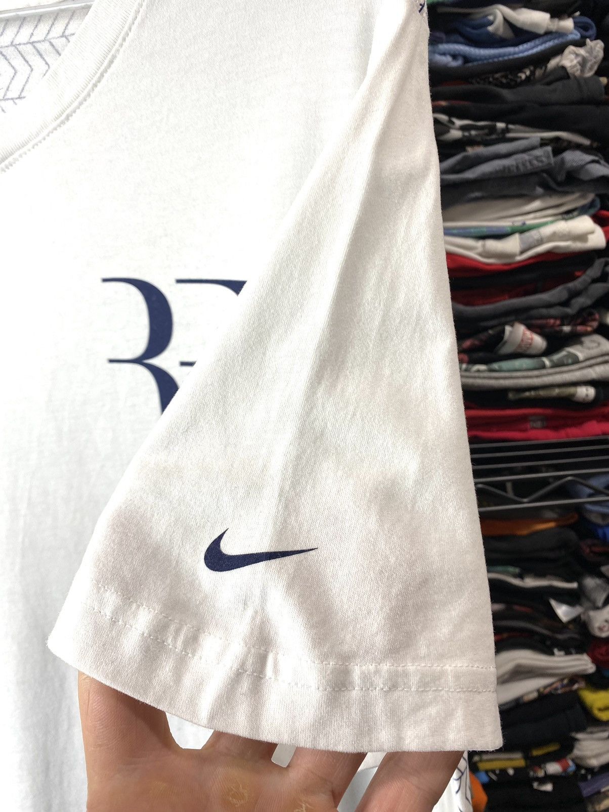 Nike Nike Roger Federer Vintage T Shirt Size US L / EU 52-54 / 3 - 5 Thumbnail