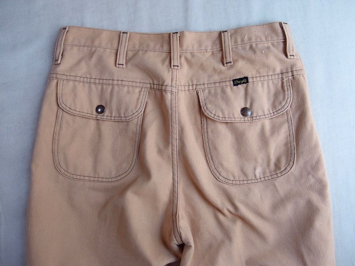Wrangler Vintage 70s Wrangler Light Corduroy Flare Pants TALON Zip Size US 30 / EU 46 - 1 Thumbnail