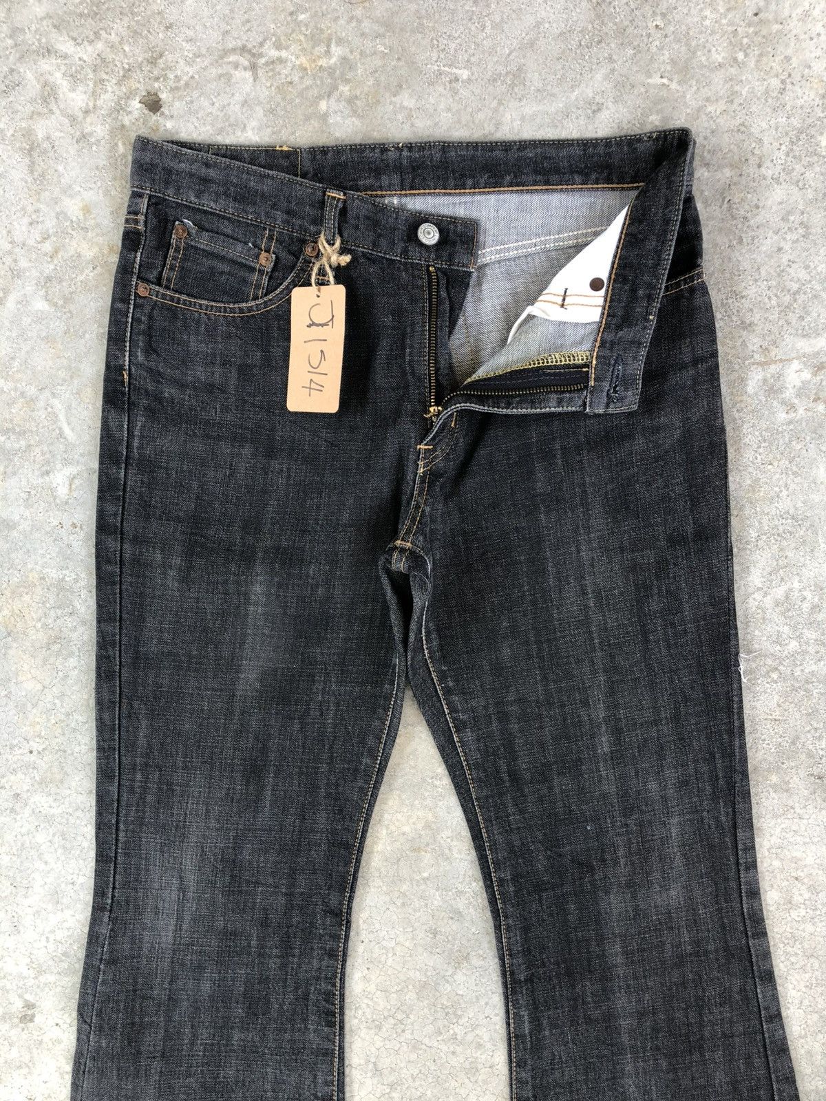 If Six Was Nine Japanese Edwin Flared Jeans Bootcut Jeans Distressed Size US 32 / EU 48 - 3 Thumbnail