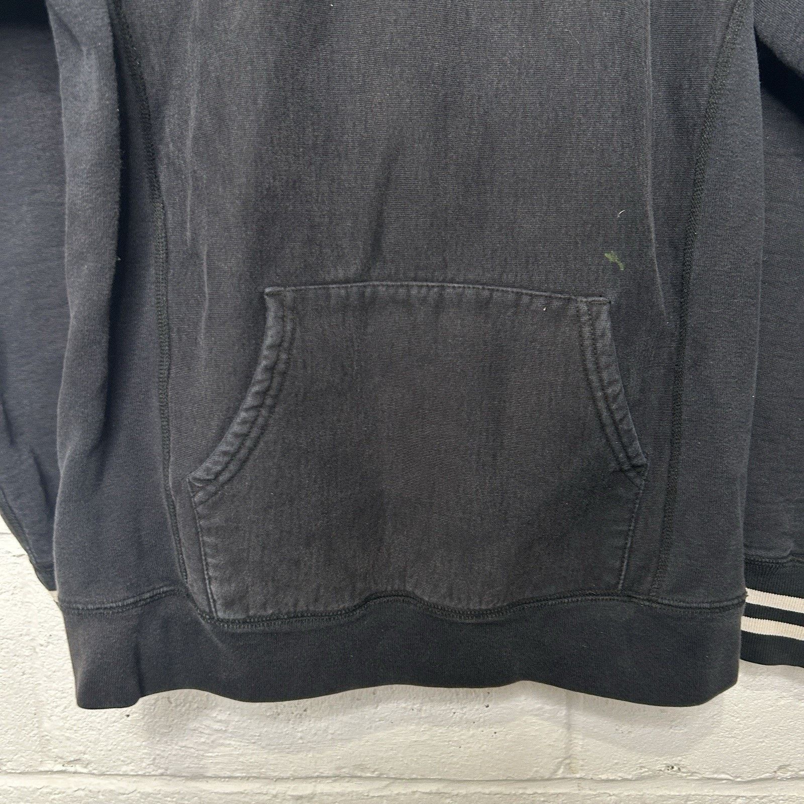 Supreme Supreme Black Embroidered Pullover Striped Hoodie “Black” Size US M / EU 48-50 / 2 - 11 Thumbnail