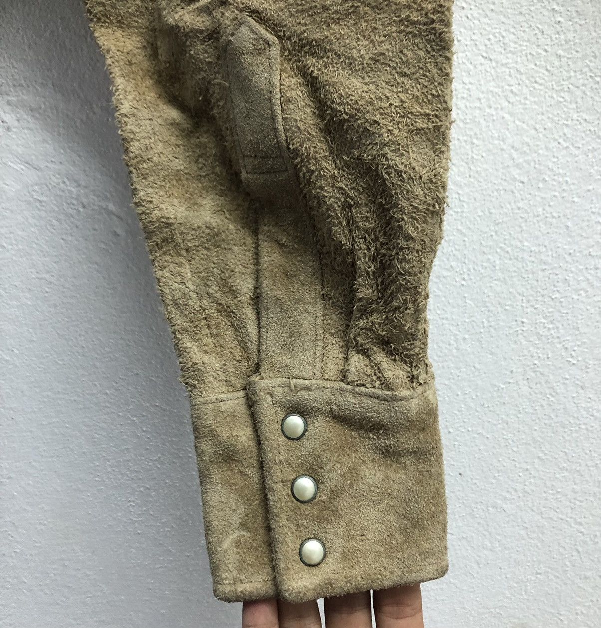 Leather × Vintage Trans Continents Genuine Cowhide Western-Style Leather Shirt Size US M / EU 48-50 / 2 - 8 Thumbnail