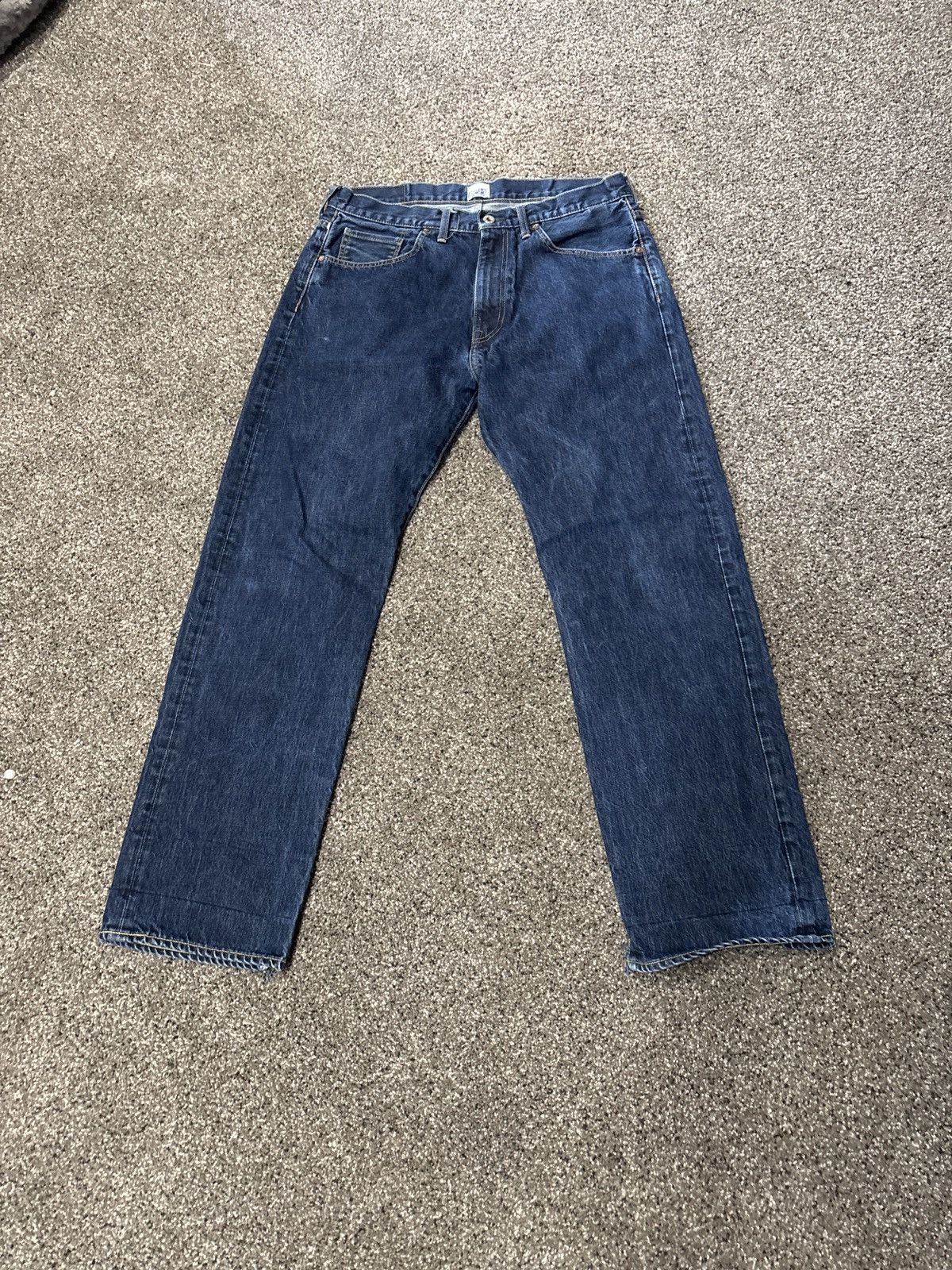 Bape 2007 bathing ape navy denim Size US 32 / EU 48 - 2 Thumbnail