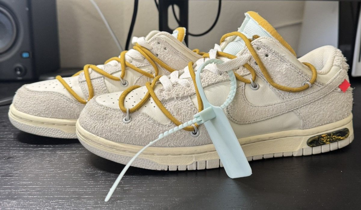 Nike × Off-White Off-White x Nike Dunk Low “The 50” Lot 37 of 50 Size US 8 / EU 41 - 3 Thumbnail