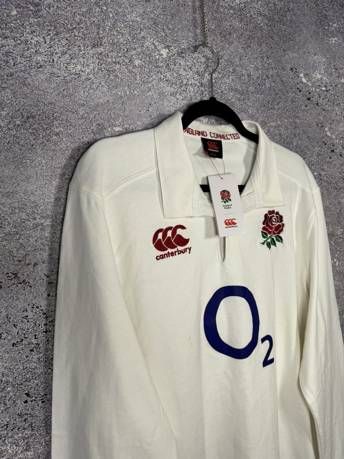 Canterbury of New Zealand NWT England Rugby Union Team Shirt Jersey Canterbury Size US XL / EU 56 / 4 - 7 Thumbnail