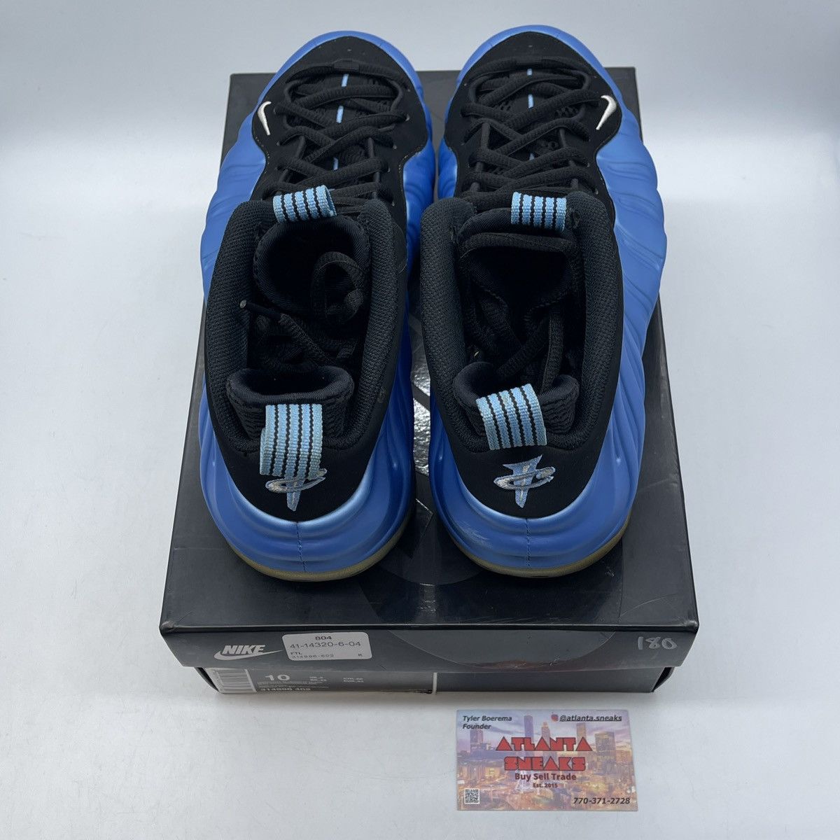 Nike Air foamposite one university blue Size US 10 / EU 43 - 6 Thumbnail
