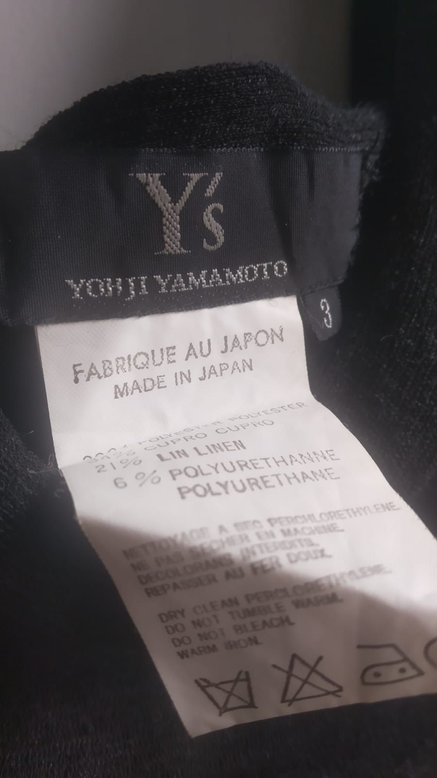 Y's Size 3 Y's yohji yamamoto black tops blouse Size L / US 10 / IT 46 - 6 Thumbnail