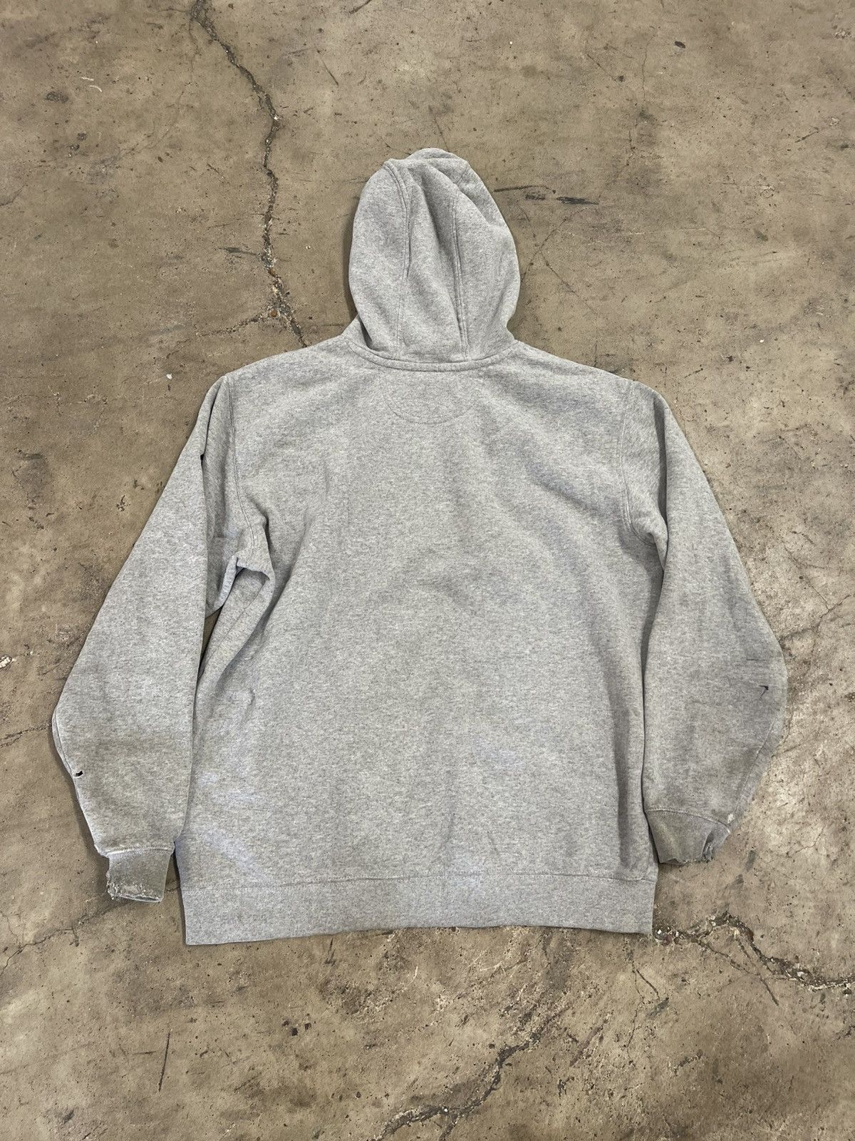 Carhartt × Carhartt Wip × Vintage PAINT DISTRESSED CARHARTT HOODIE Size US L / EU 52-54 / 3 - 6 Thumbnail