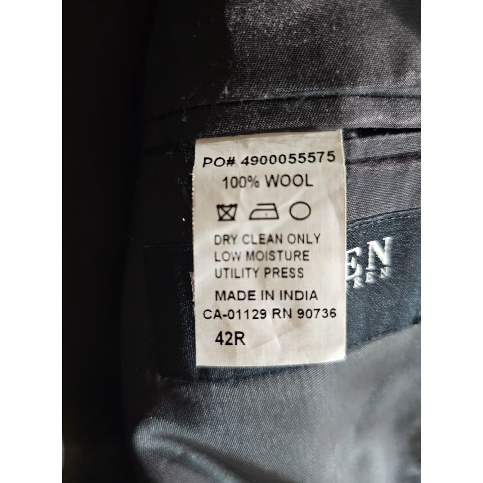 Ralph Lauren Ralph Lauren Black Label Slim Fit Blazer 100% Wool Sz 42R Pin Striped Size 42R - 7 Thumbnail