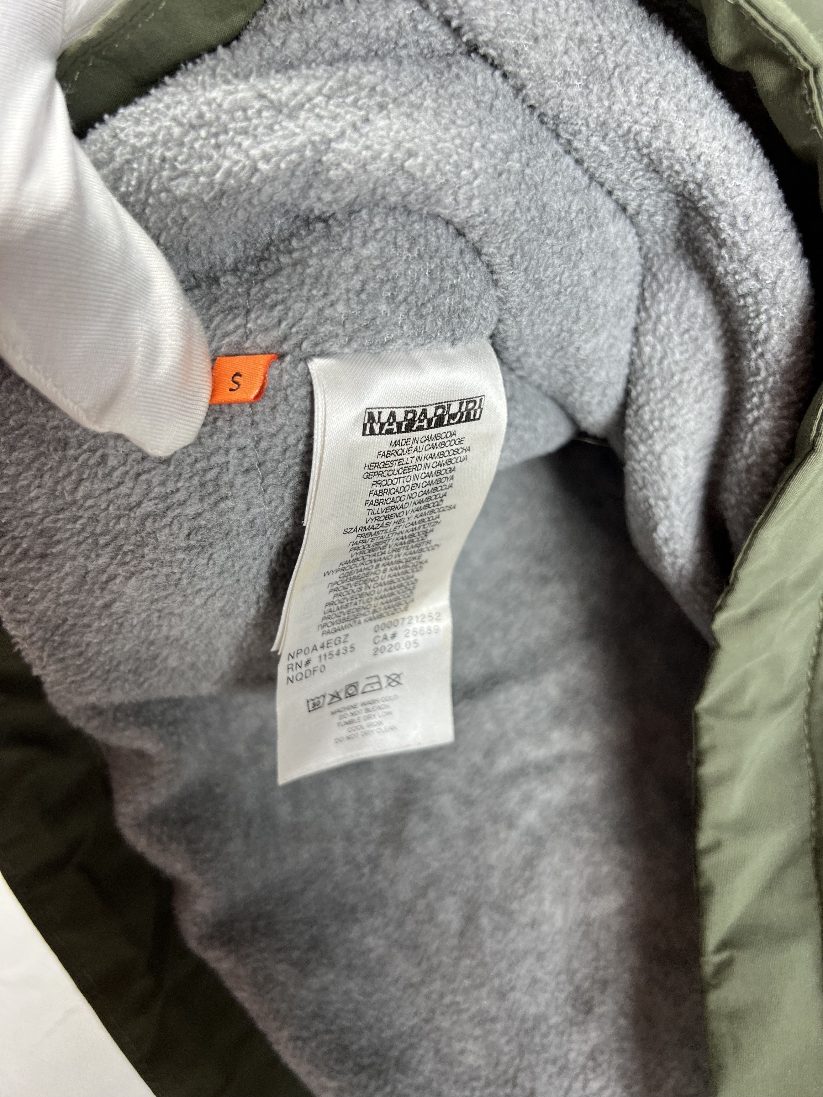 Napapijri Napapijri Rainforest Winter Anorak Jacket S-M Size US S / EU 44-46 / 1 - 7 Thumbnail