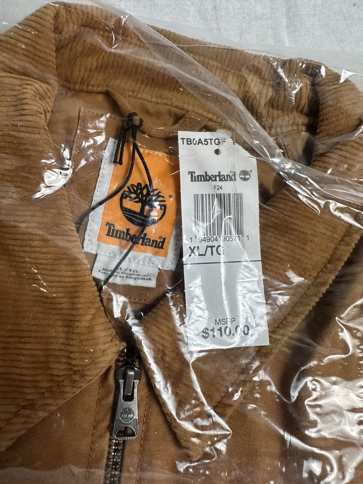 Timberland NWT Timberland Canvas Work / Chore Jacket Size US XL / EU 56 / 4 - 2 Thumbnail