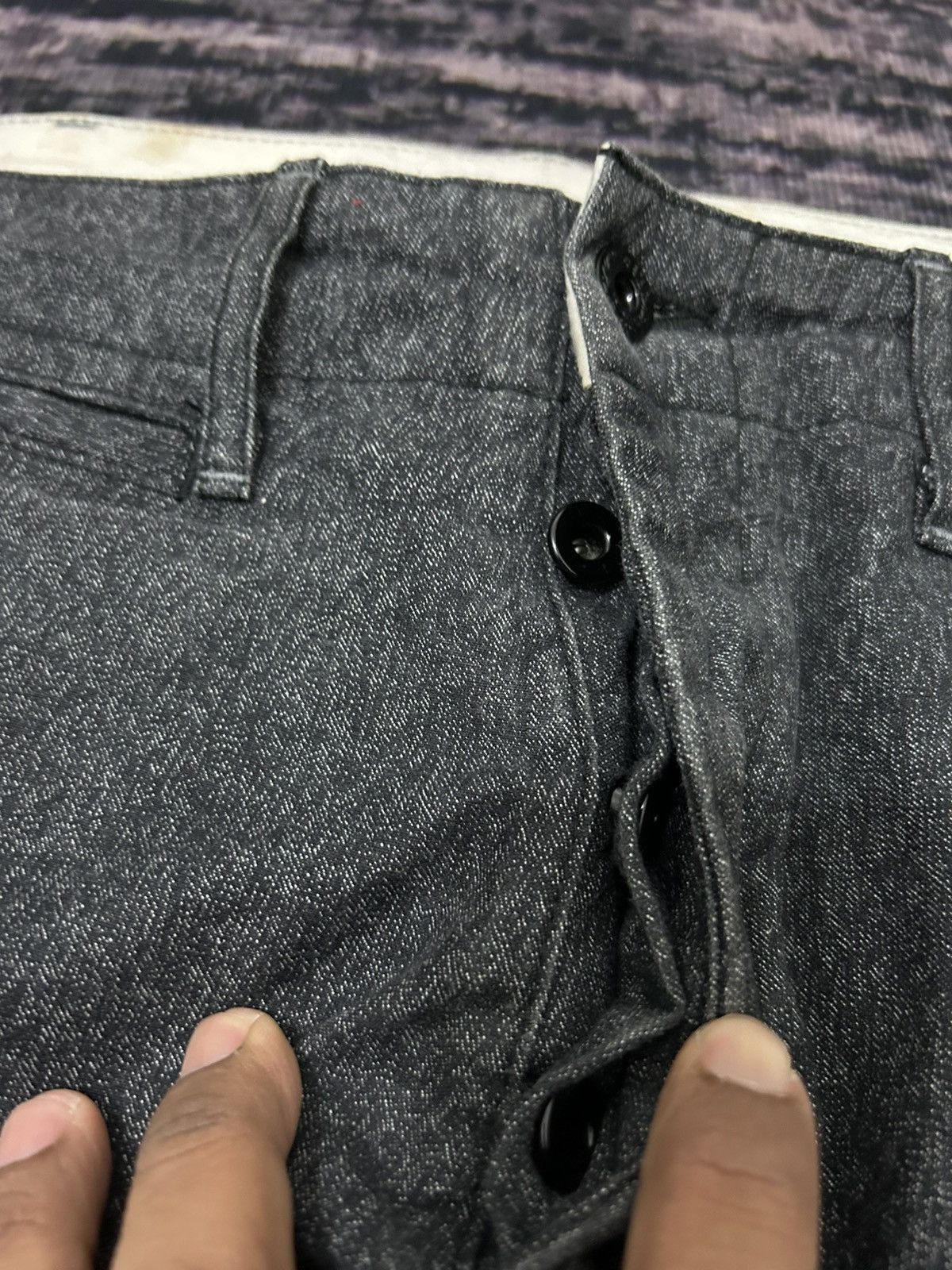 Burgus Plus Burgus Plus Lot 401 Salt & Pepper Military Trouser Pants Size US 34 / EU 50 - 12 Thumbnail
