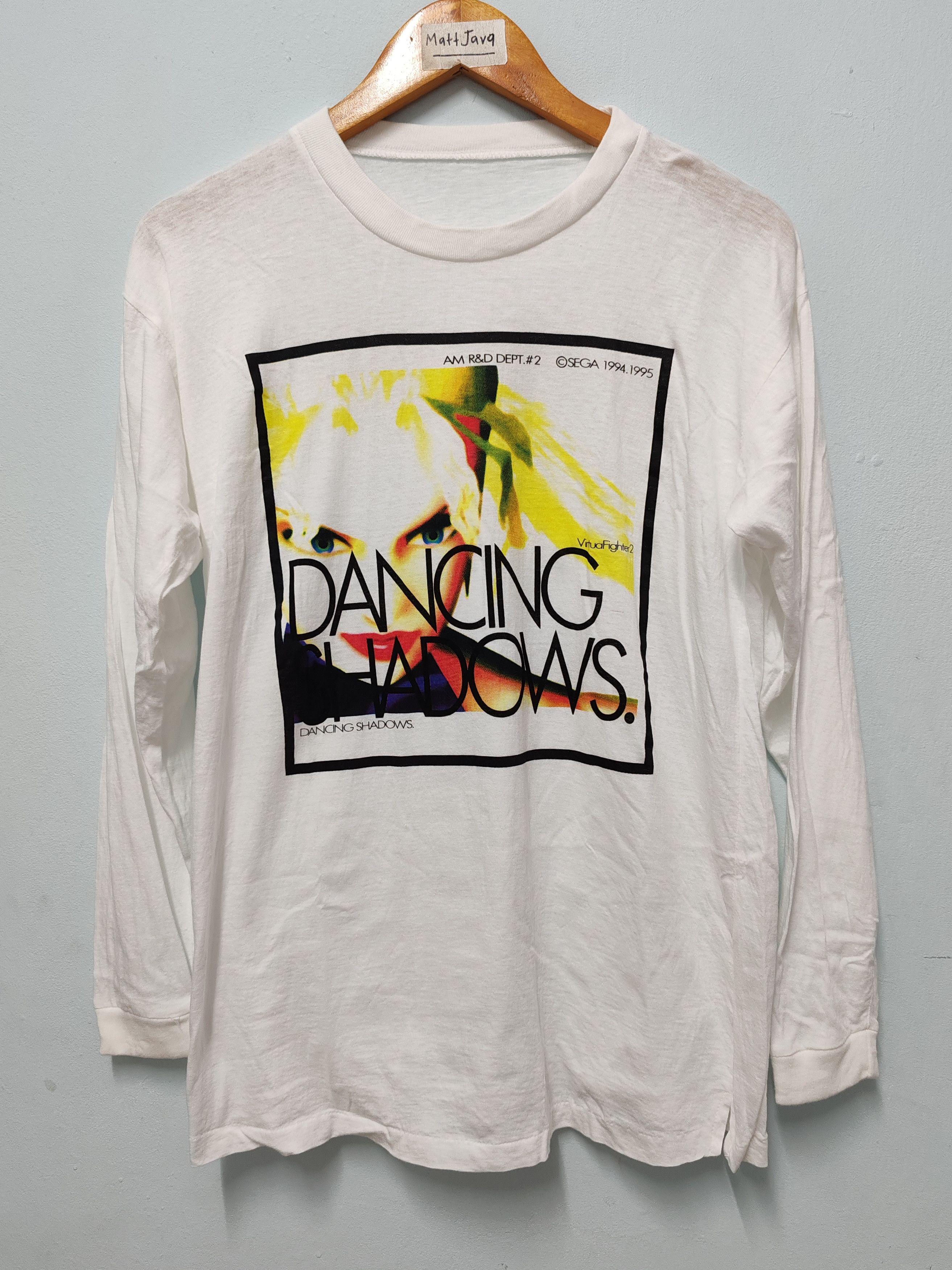 Anime Vintage Virtual Fighter PlayStation Long Sleeve Sega Xbox Size US M / EU 48-50 / 2 - 2 Thumbnail