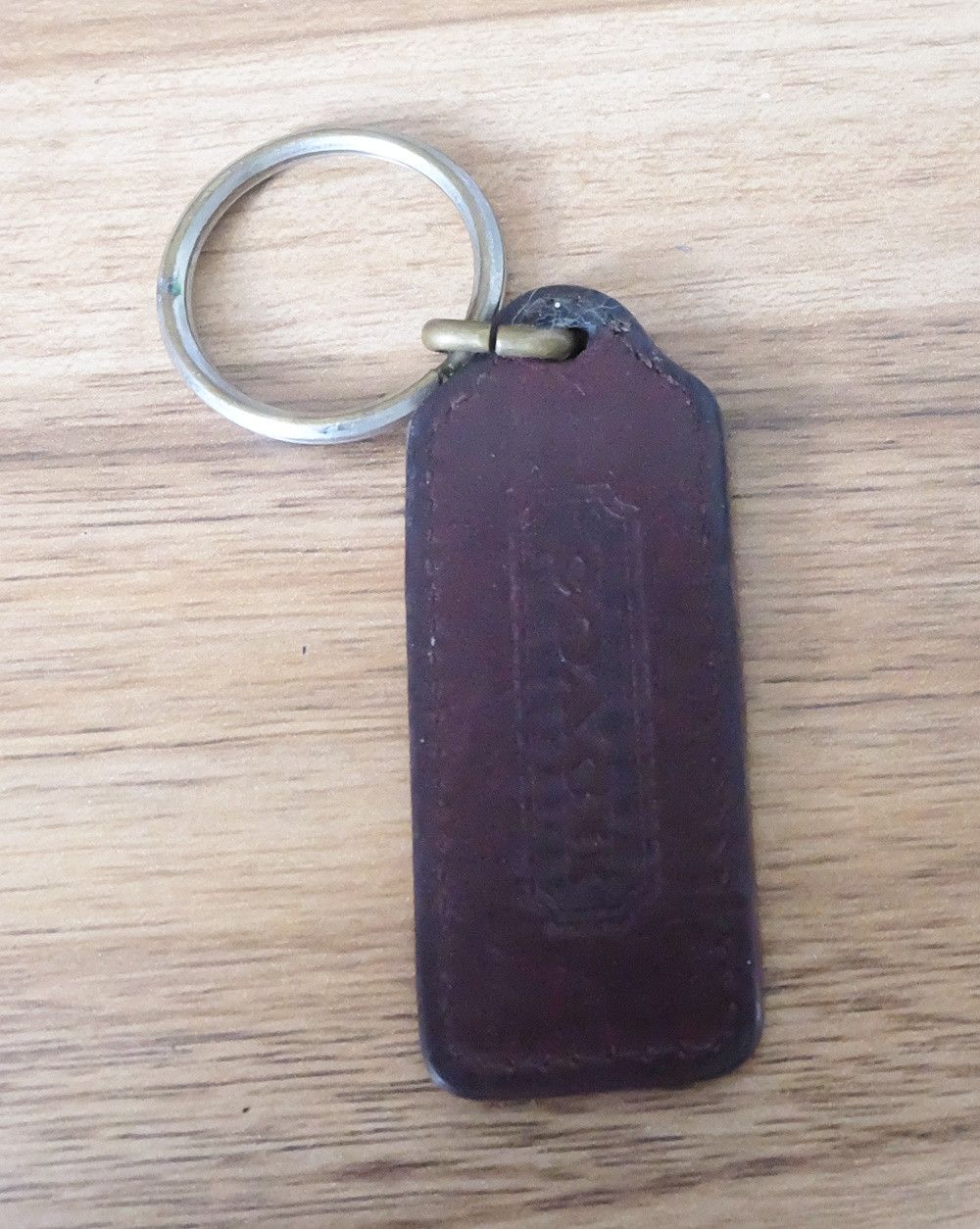 Coach Coach Leather Tag Keychain Size ONE SIZE - 1 Thumbnail