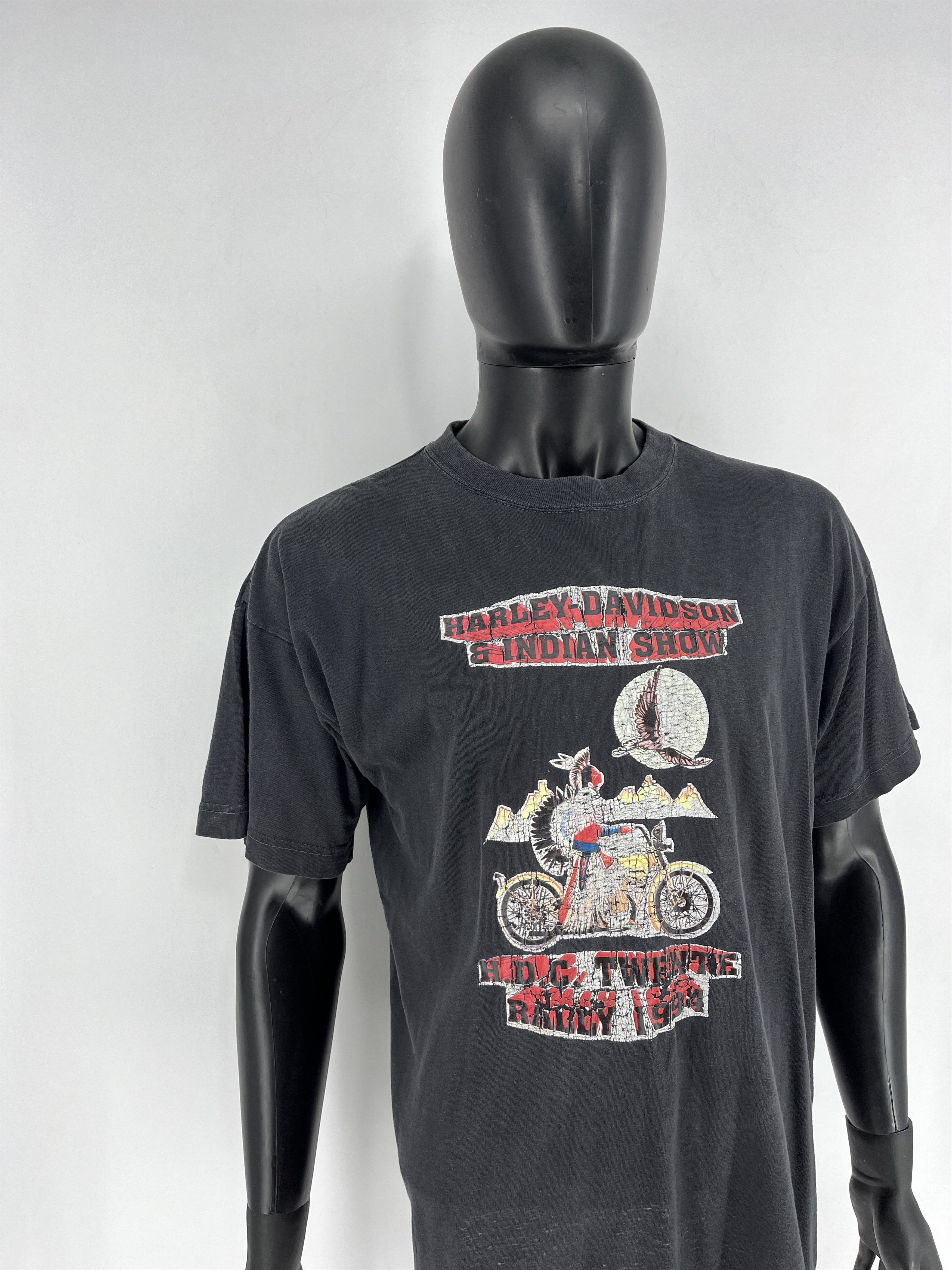 Harley Davidson harley davidson INDIAN SHOW H.D.C. TWENTE RALLY 1994 Size US XL / EU 56 / 4 - 3 Thumbnail
