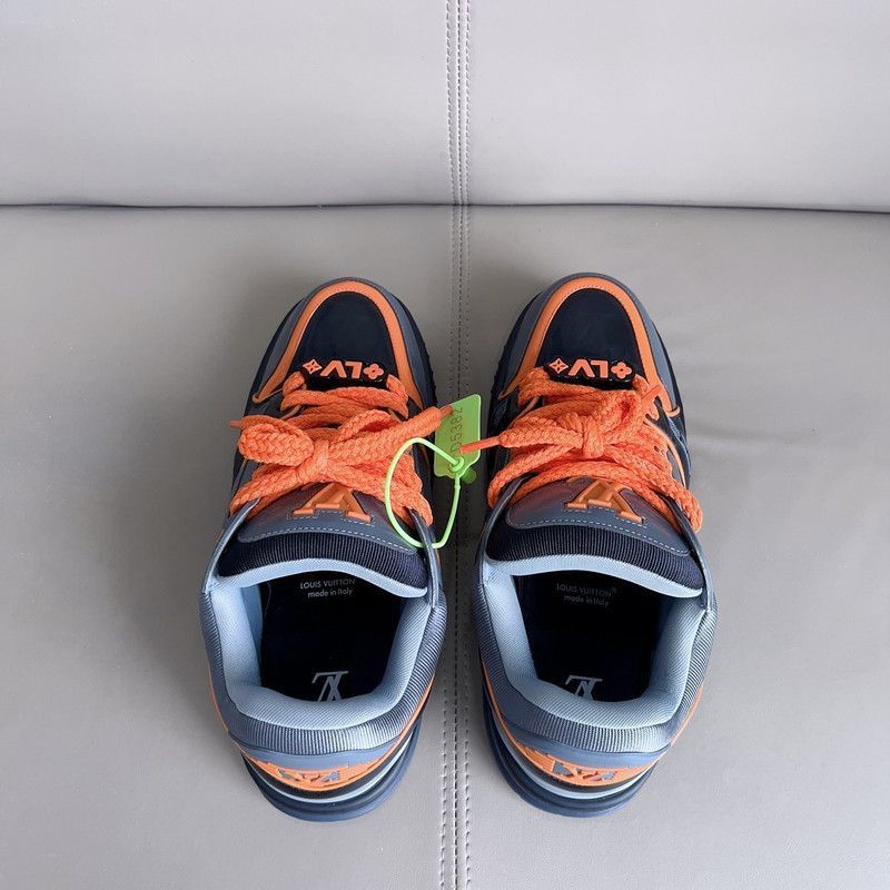 Louis Vuitton Louis Vuitton Trainer Maxi Low-Top Sneakers -2508 Size US 9.5 / EU 42-43 - 6 Thumbnail