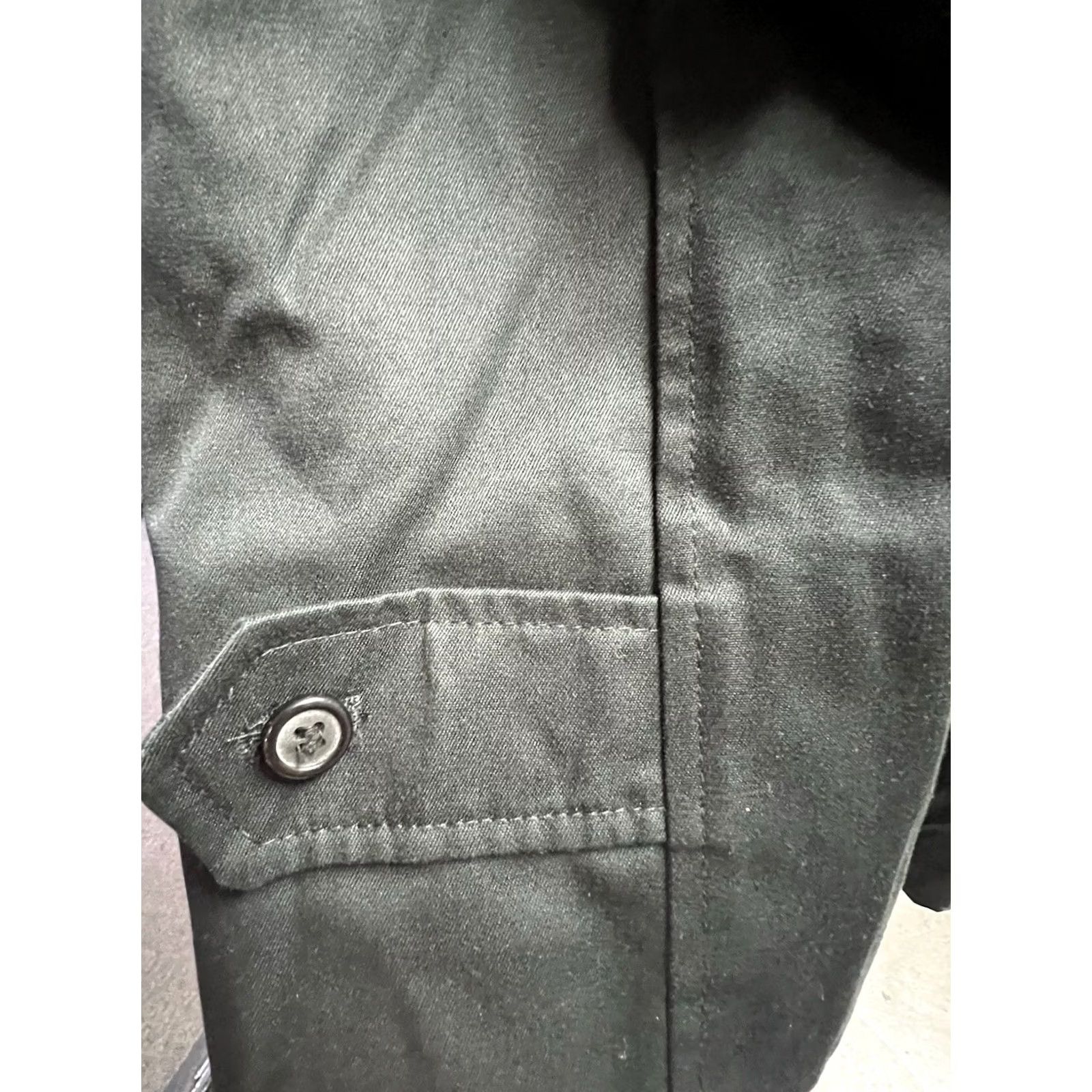 MZ Wallace VINTAGE? William Wallace Coat 52R Removable Thinsulate Lining Black Mens Long Over Coat Size US L / EU 52-54 / 3 - 7 Thumbnail