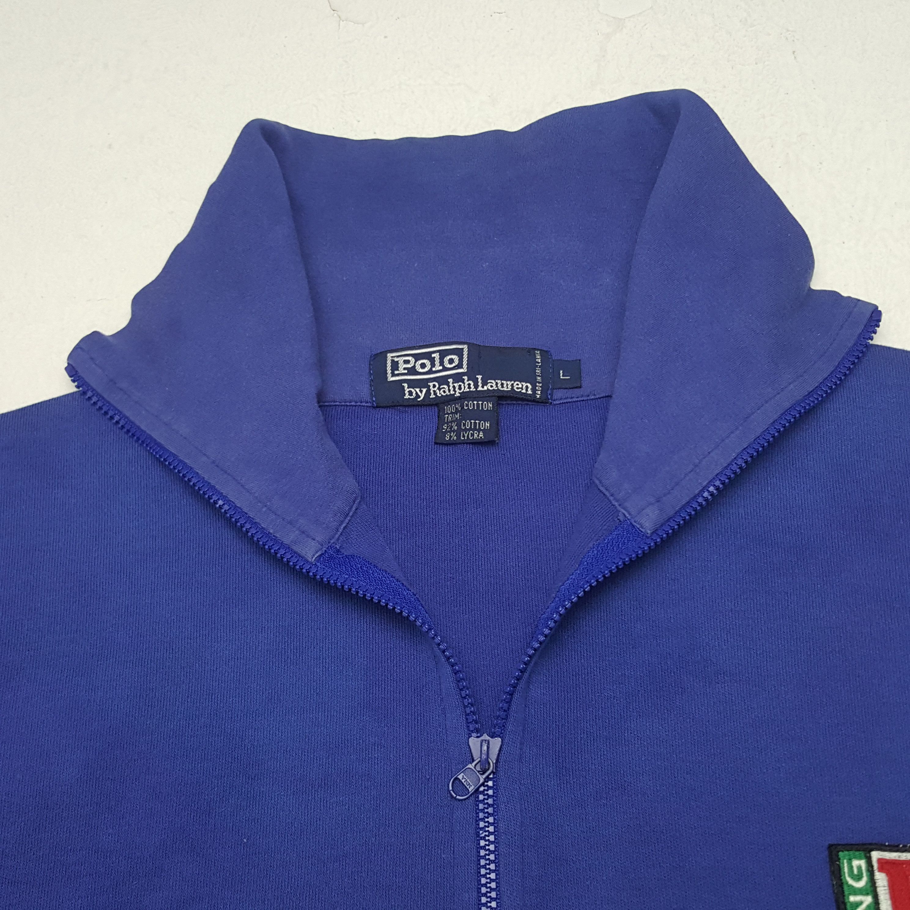 Vintage Polo Racing 1992 Half Zipper Sweatshirt