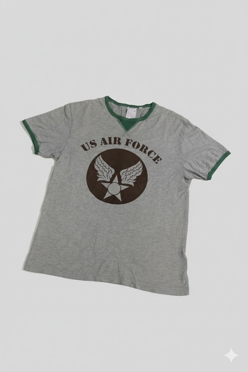 Avirex Vintage Avirex US Air Force Ringer Tee Size US M / EU 48-50 / 2 - 1 Thumbnail