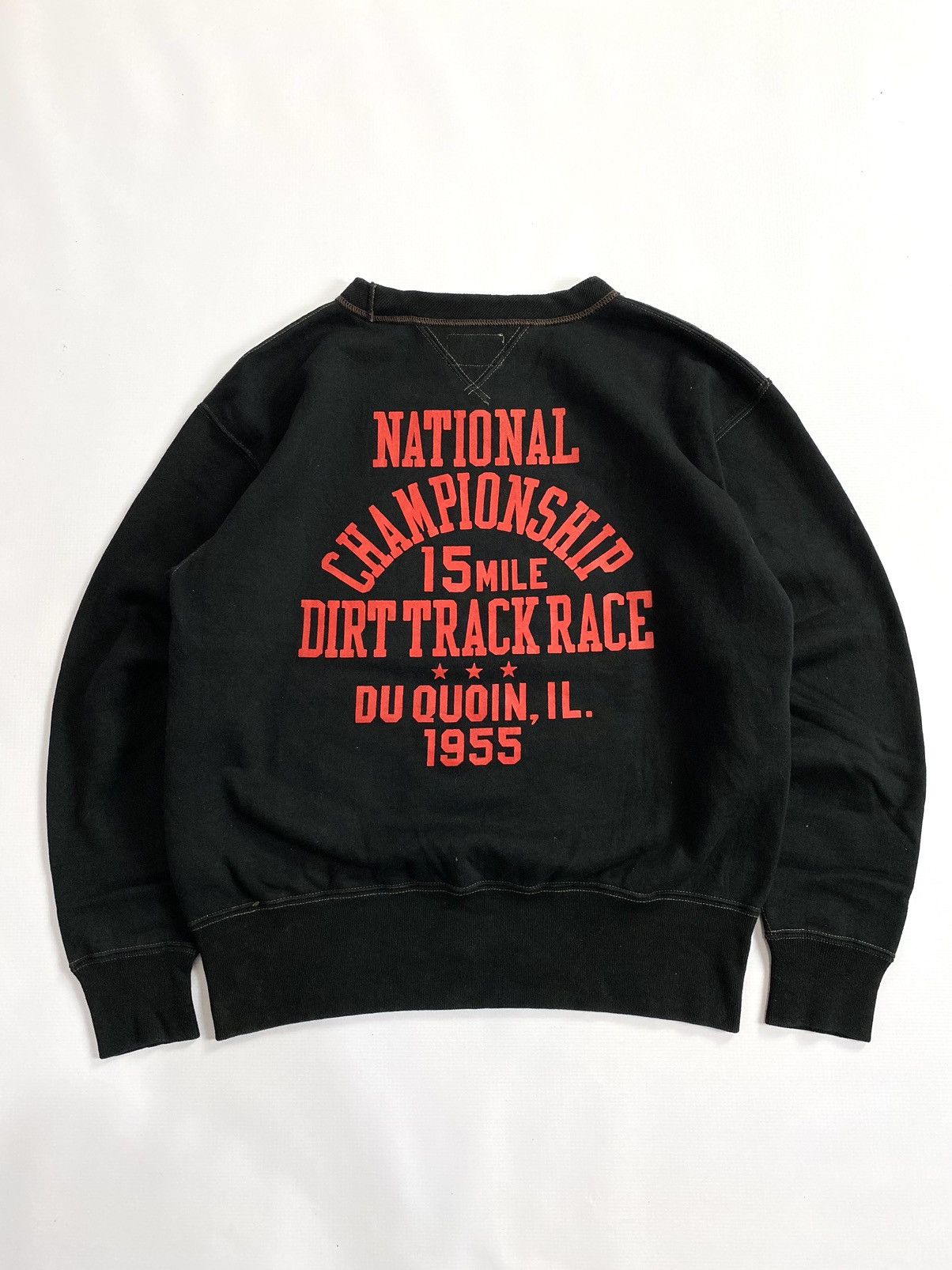Japanese Brand × The Real McCoy's × Vintage Vtg The Real MC COY Dirtbike Championship Sweatershirt Size US M / EU 48-50 / 2 - 2 Thumbnail