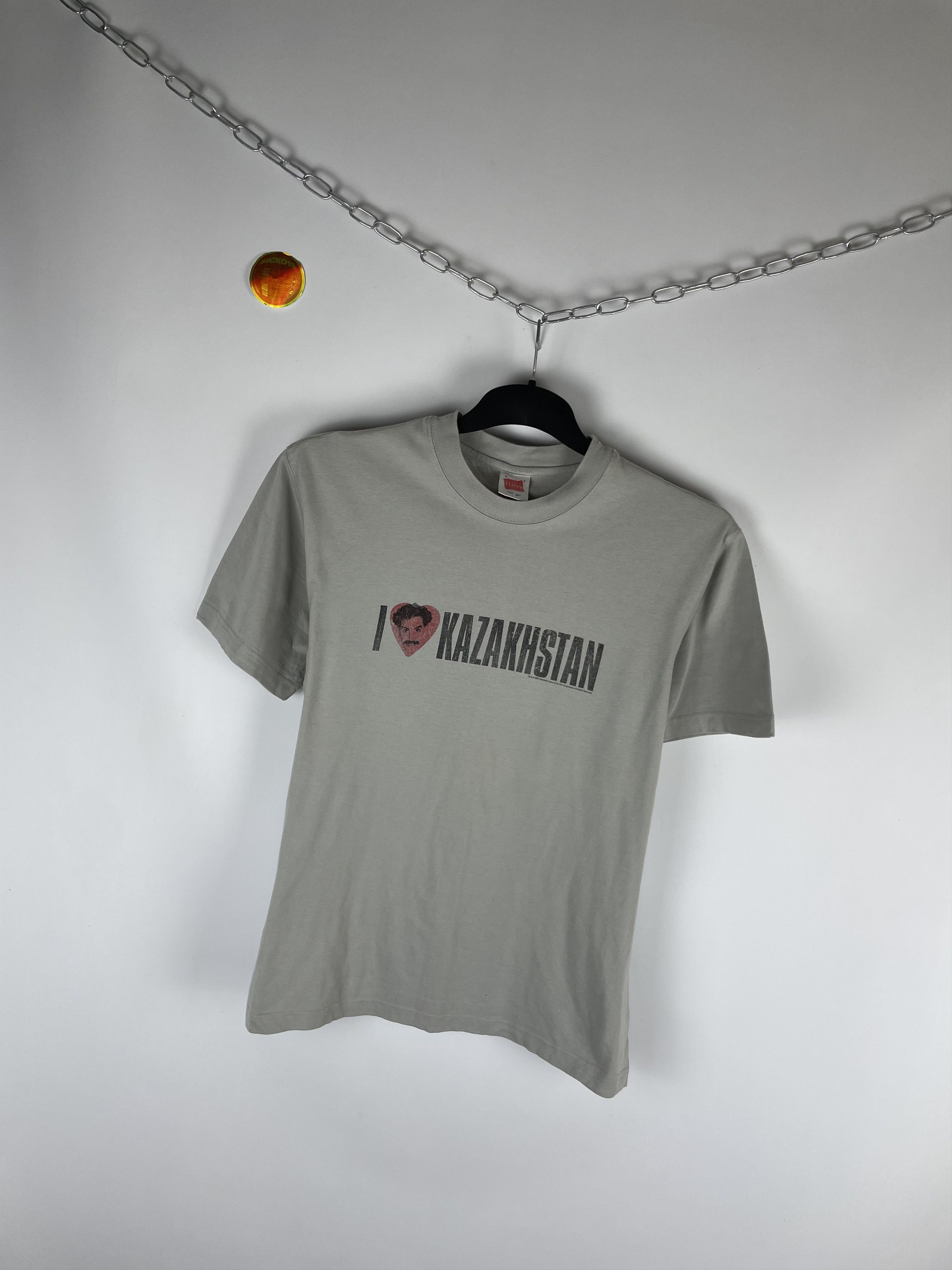Vintage 2006 Borat Movie Tee I love Kazakhstan t-shirt Size US M / EU 48-50 / 2 - 2 Thumbnail