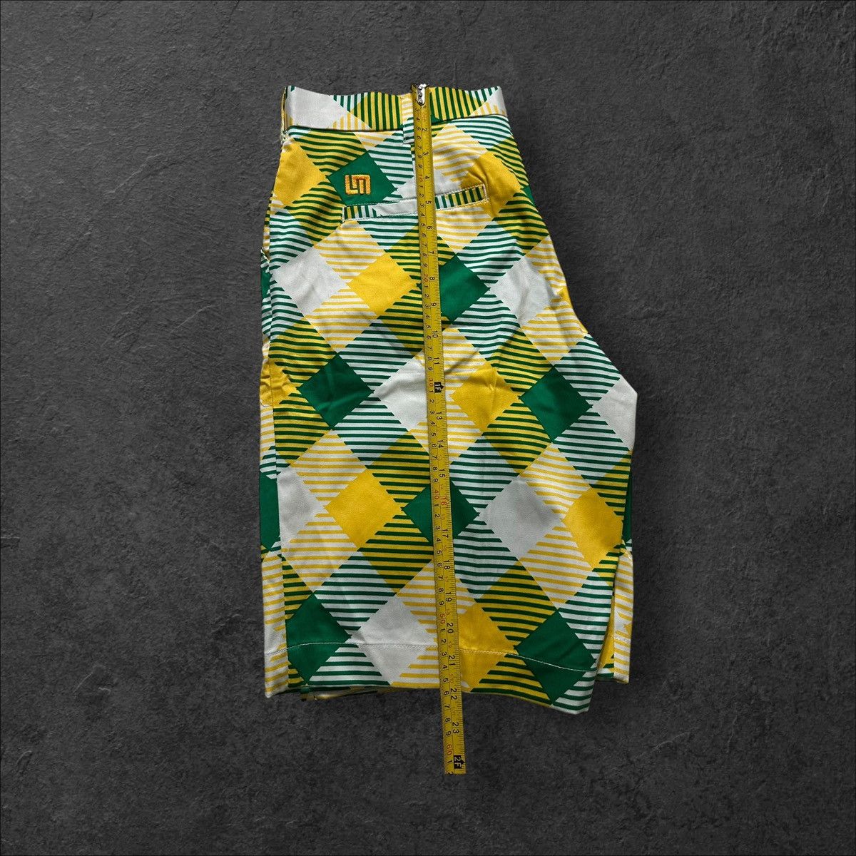 Other loudmouth golf shorts men’s 34 yellow green plaid Size US 34 / EU 50 - 8 Thumbnail