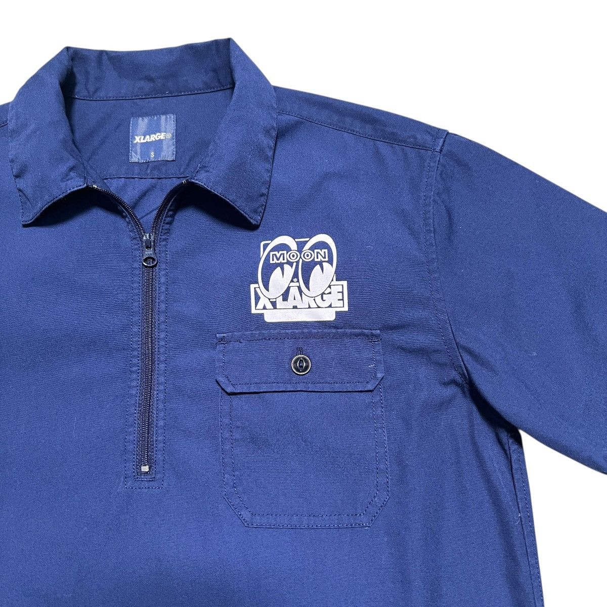 Xlarge 🔥 Xlarge X Moon eyes Zip Up Shirt Size US S / EU 44-46 / 1 - 3 Thumbnail