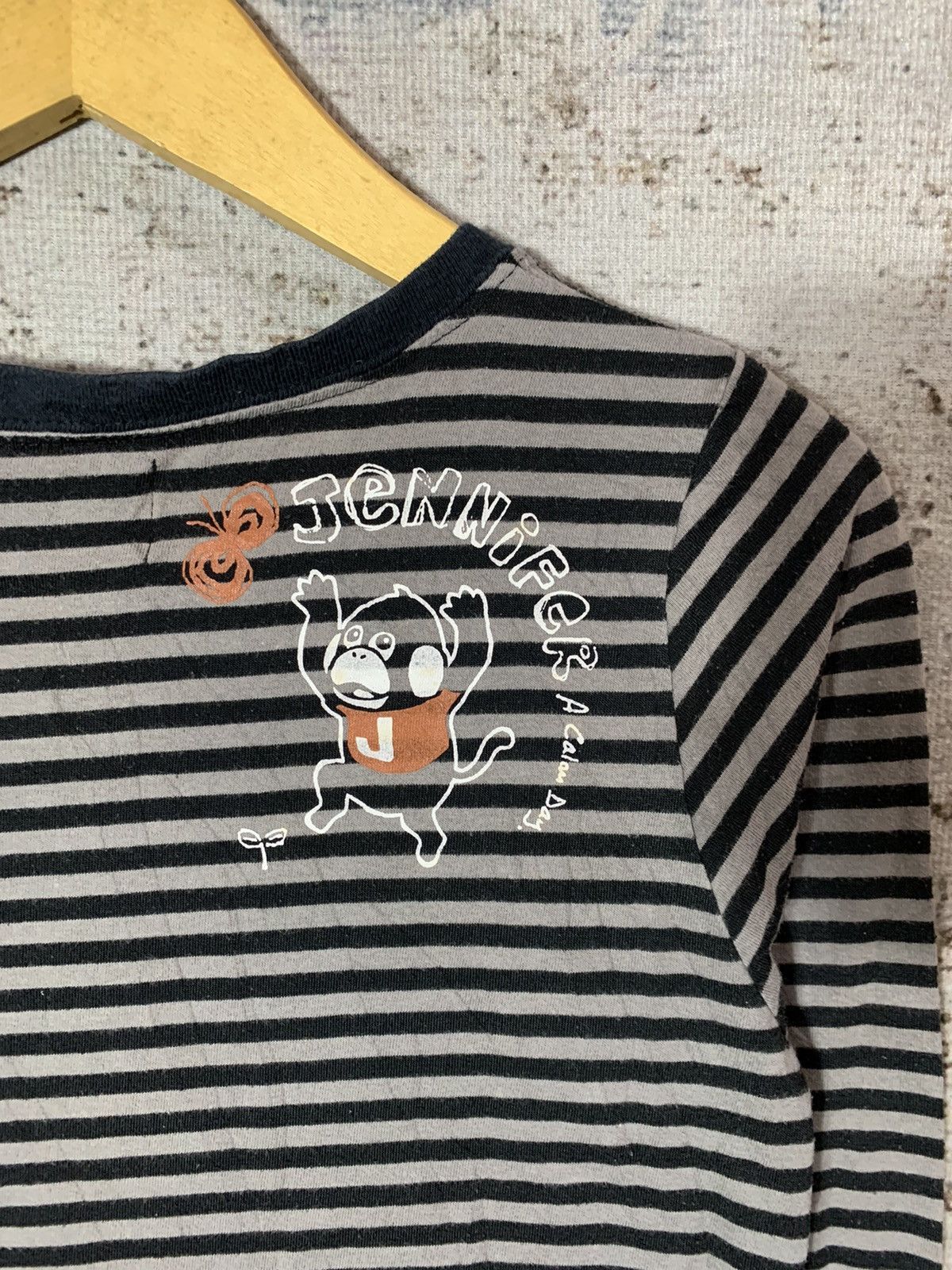 20471120 × Beauty Beast × Hysteric Glamour 2000s Japanese Gluttons Stripe Tshirt Size US M / EU 48-50 / 2 - 3 Thumbnail