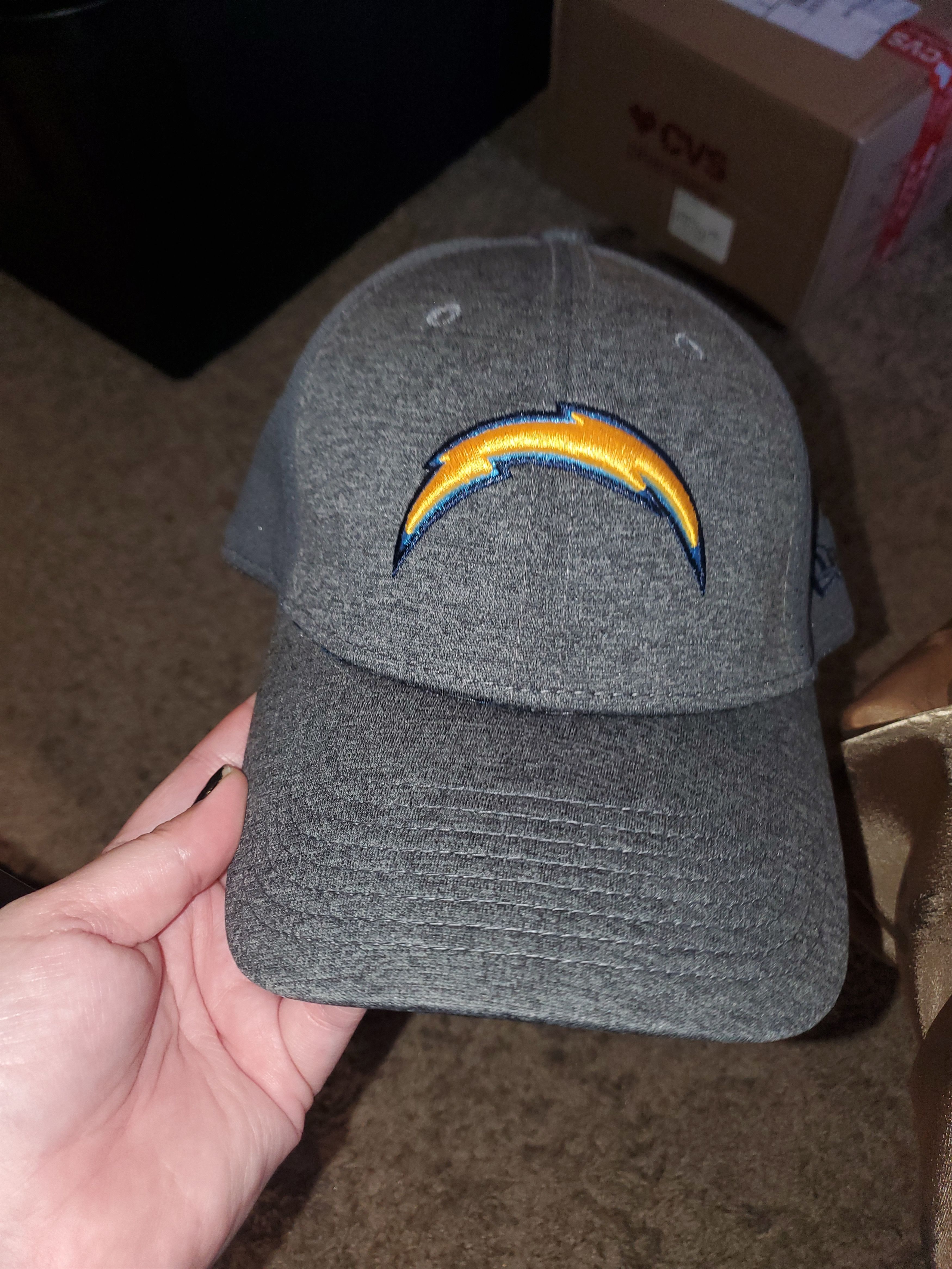 New Era Men's Embroidered Chargers Hat (size M/L) Size ONE SIZE - 1 Thumbnail