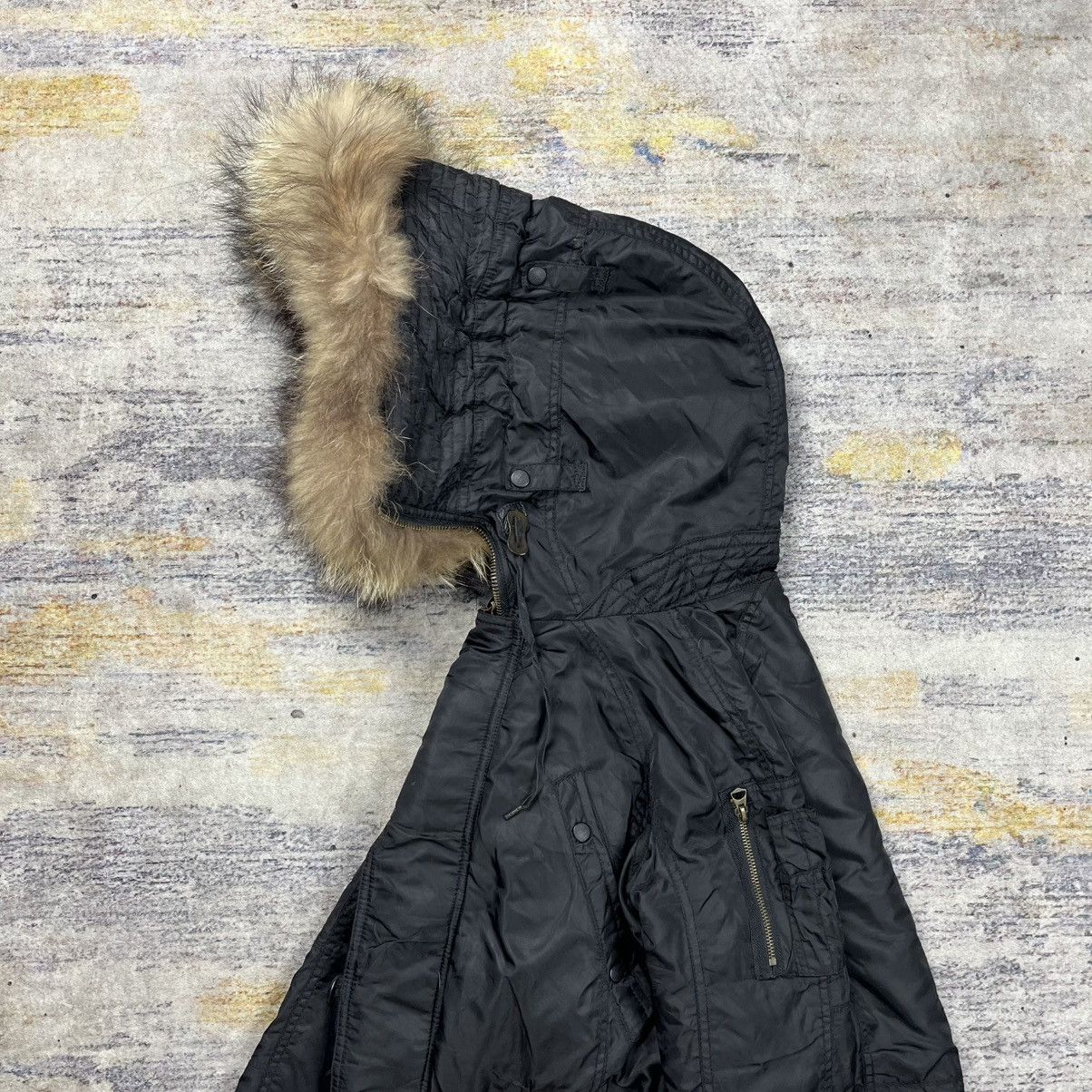 Le Grande Bleu (L.G.B.) GOA raccoon Fur hoodie military parka jacket vkei style Size US M / EU 48-50 / 2 - 6 Thumbnail